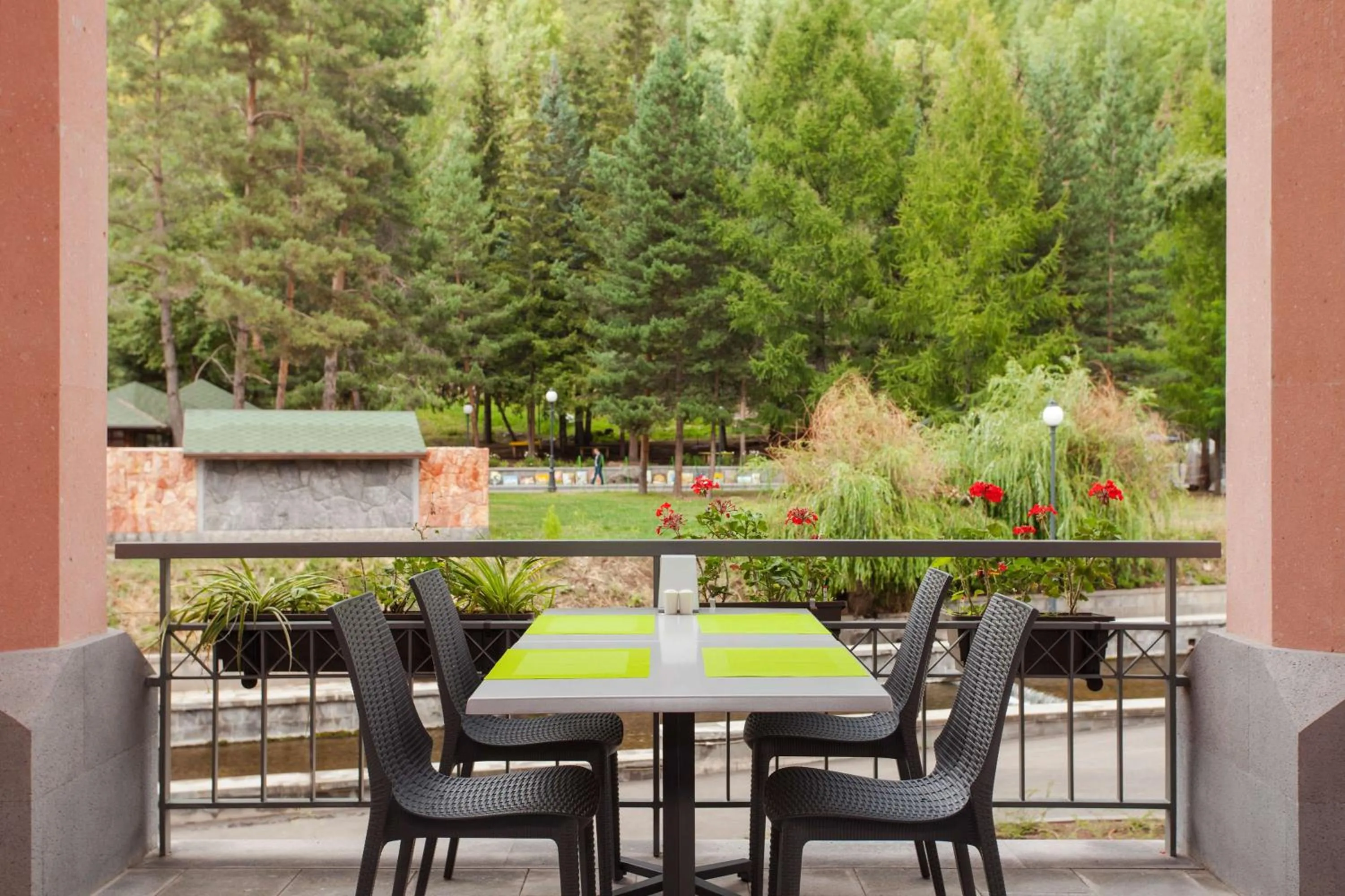 Property building in Grand Resort Jermuk Sanatorium