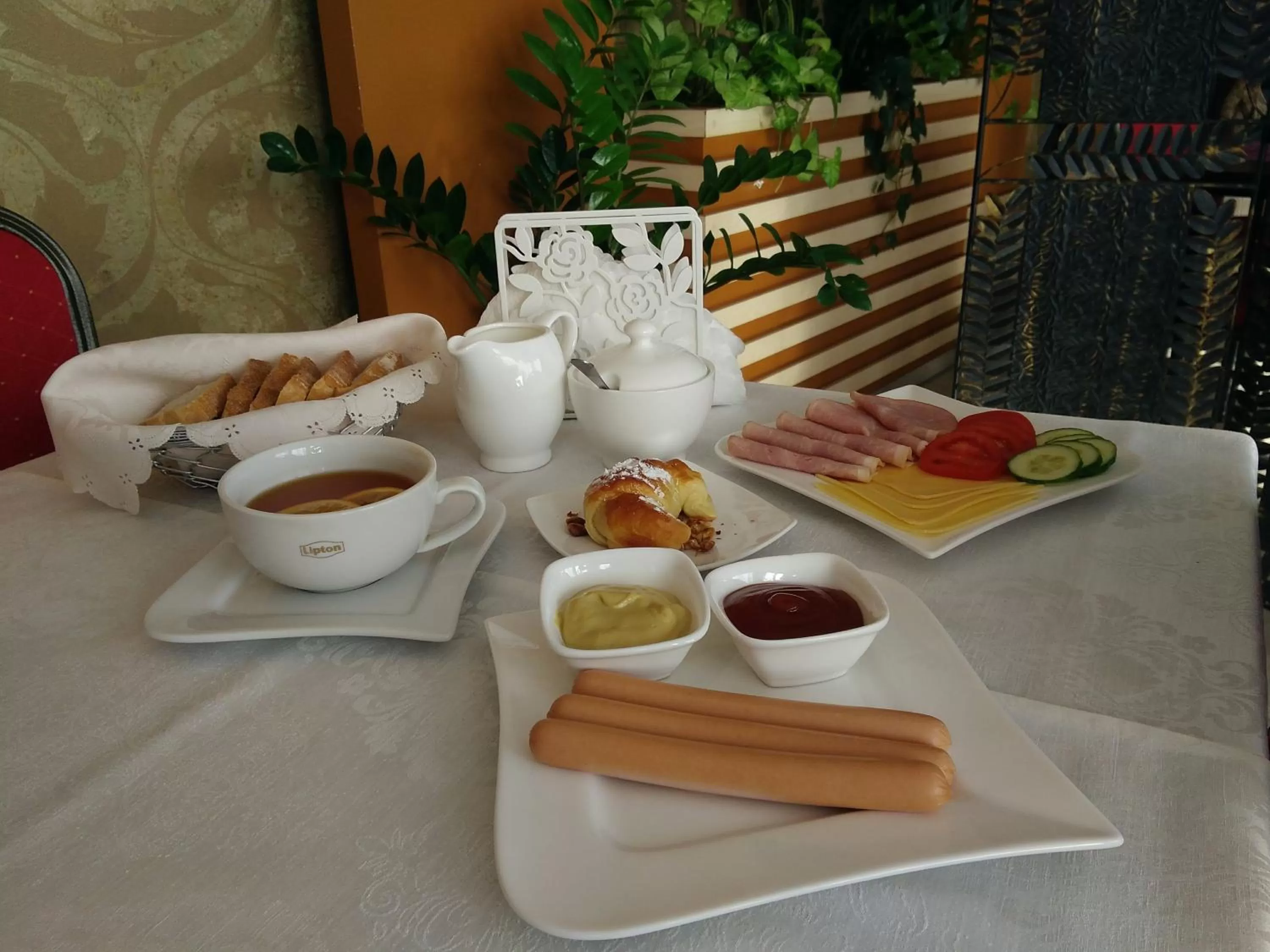 Breakfast in Hotel Kasieńka
