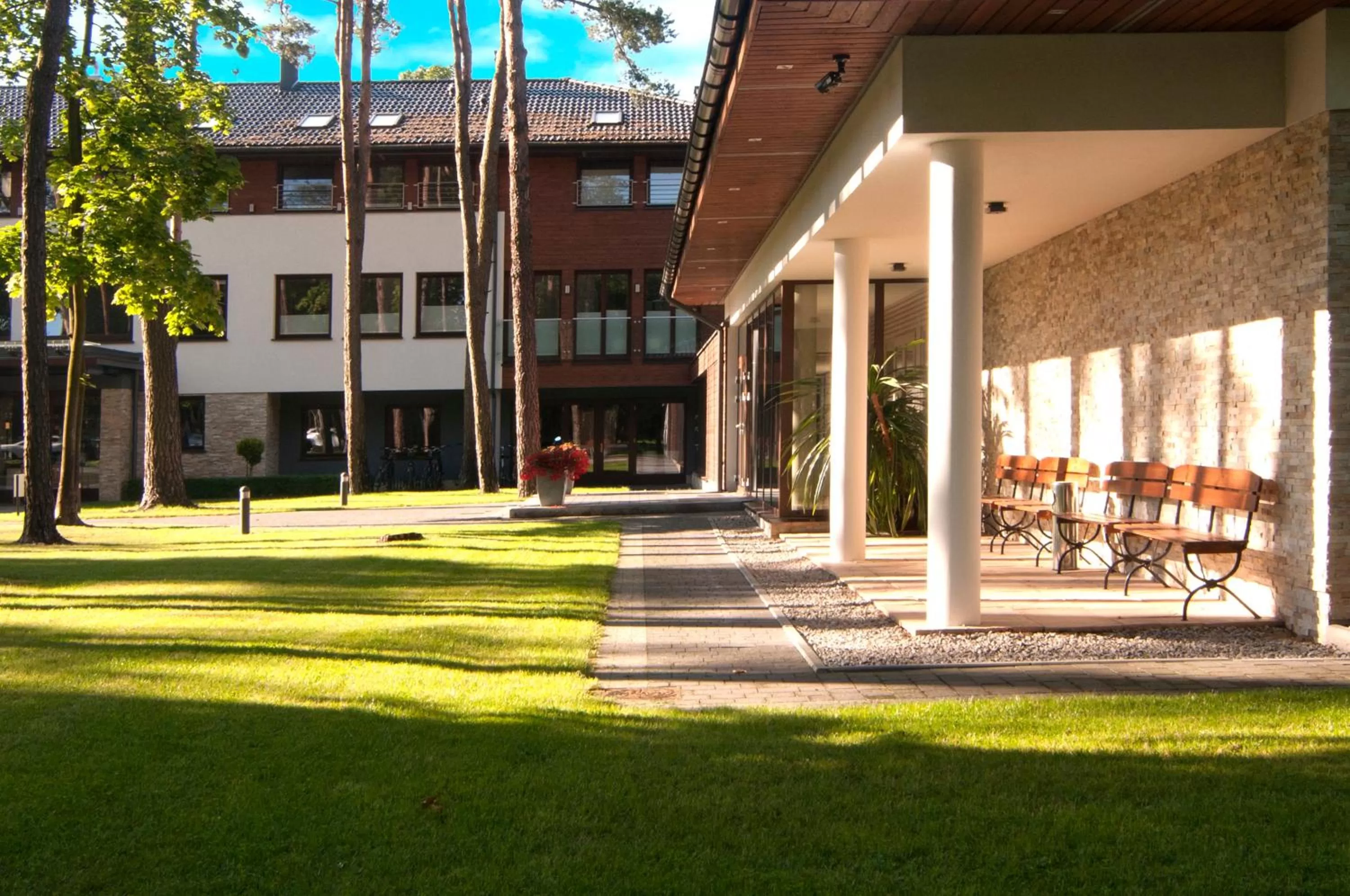 Garden in Columna Medica