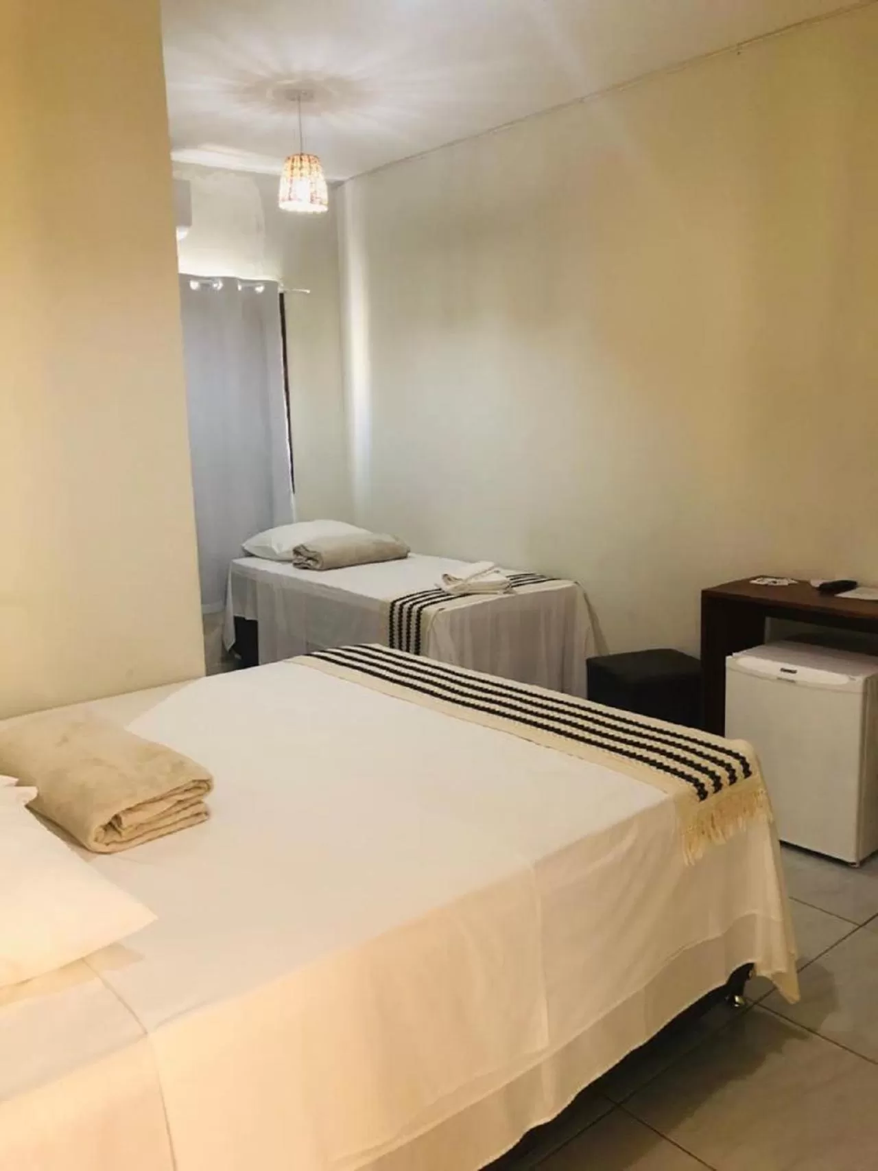 Bed in Pousada São Miguel dos Milagres