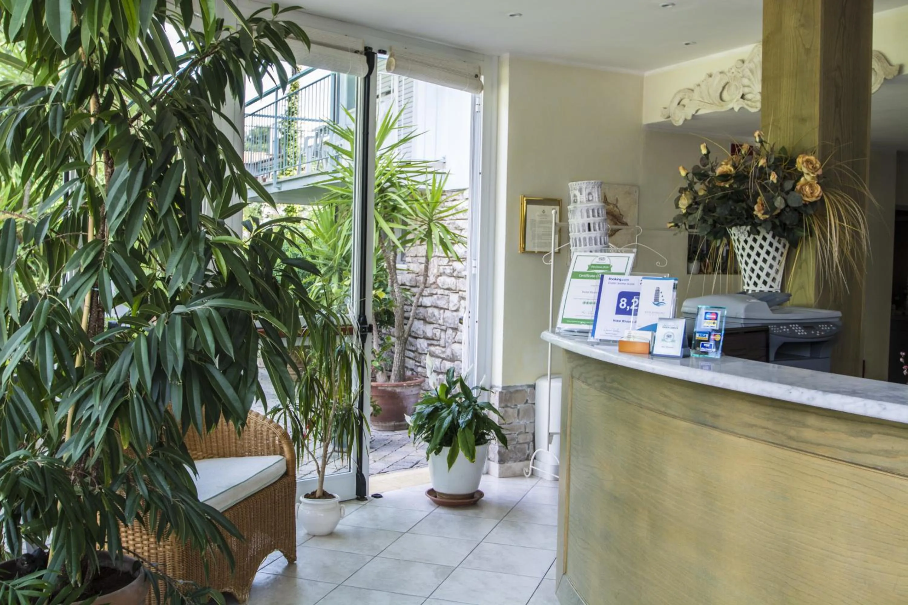 Lobby or reception in Hotel Riviera Blu