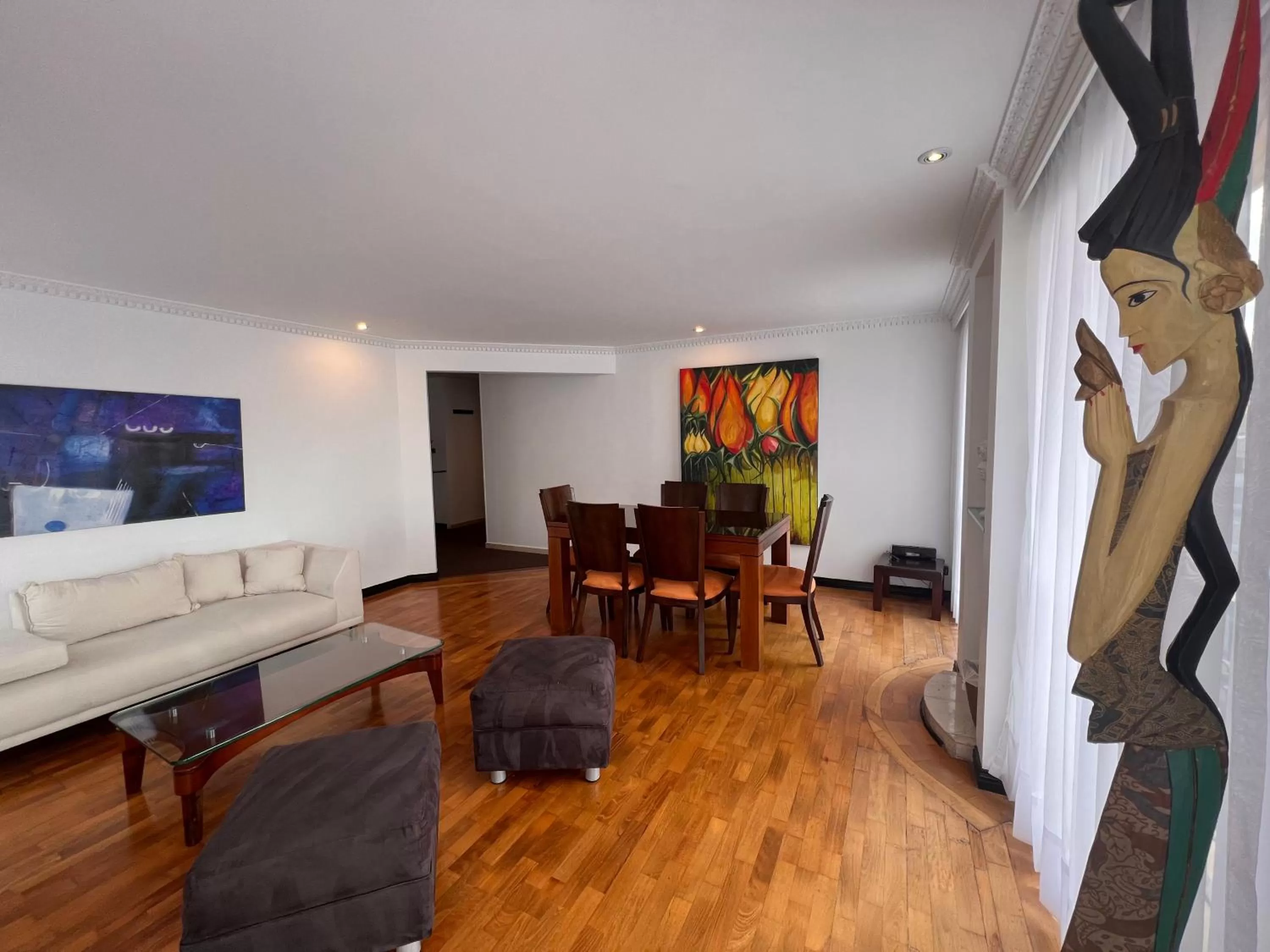 Living room, Seating Area in Suites 109 GH Usaquén