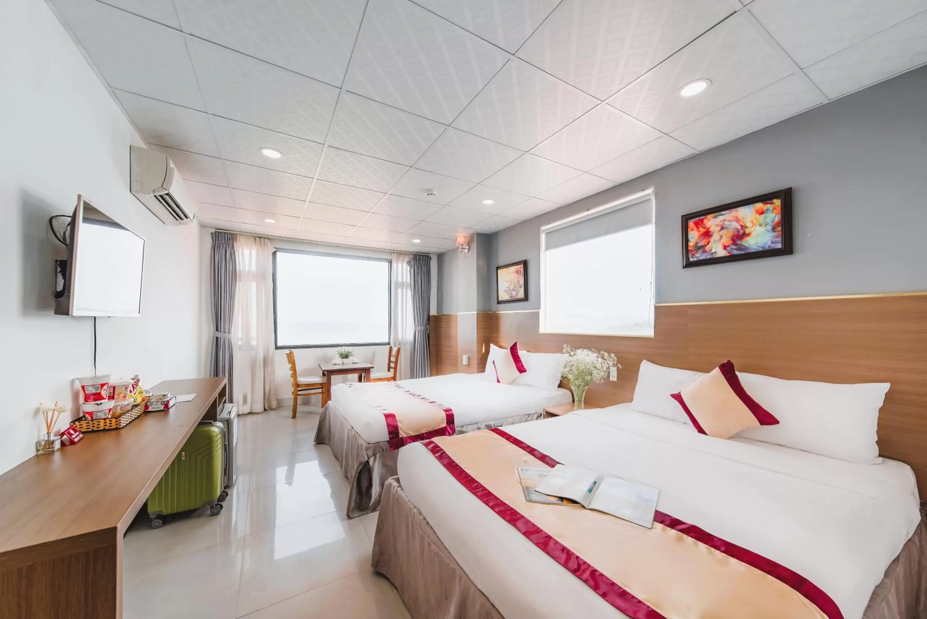 Photo of the whole room in Arise Seaside Hotel