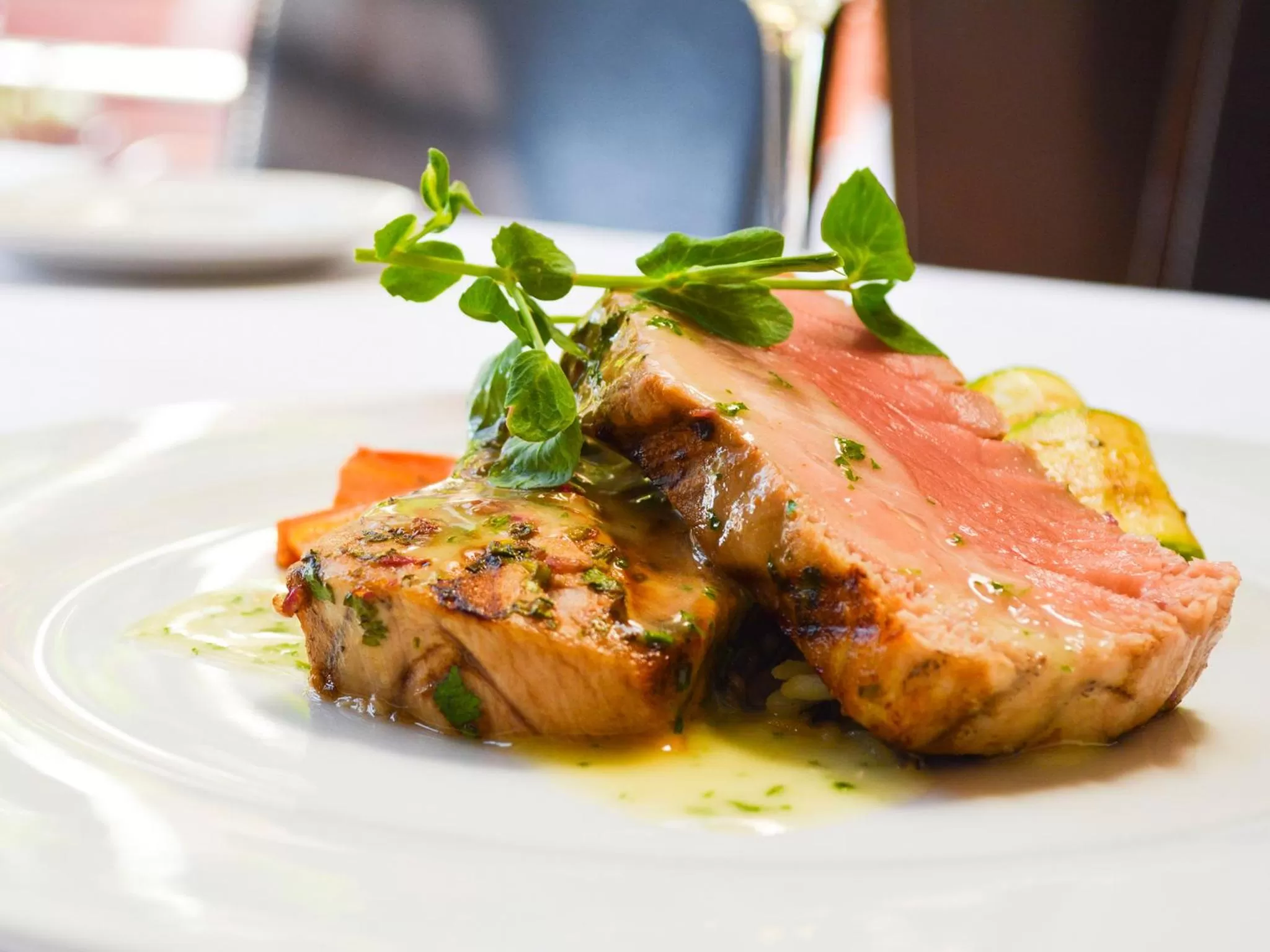 Lunch in Hotel Coral & Marina