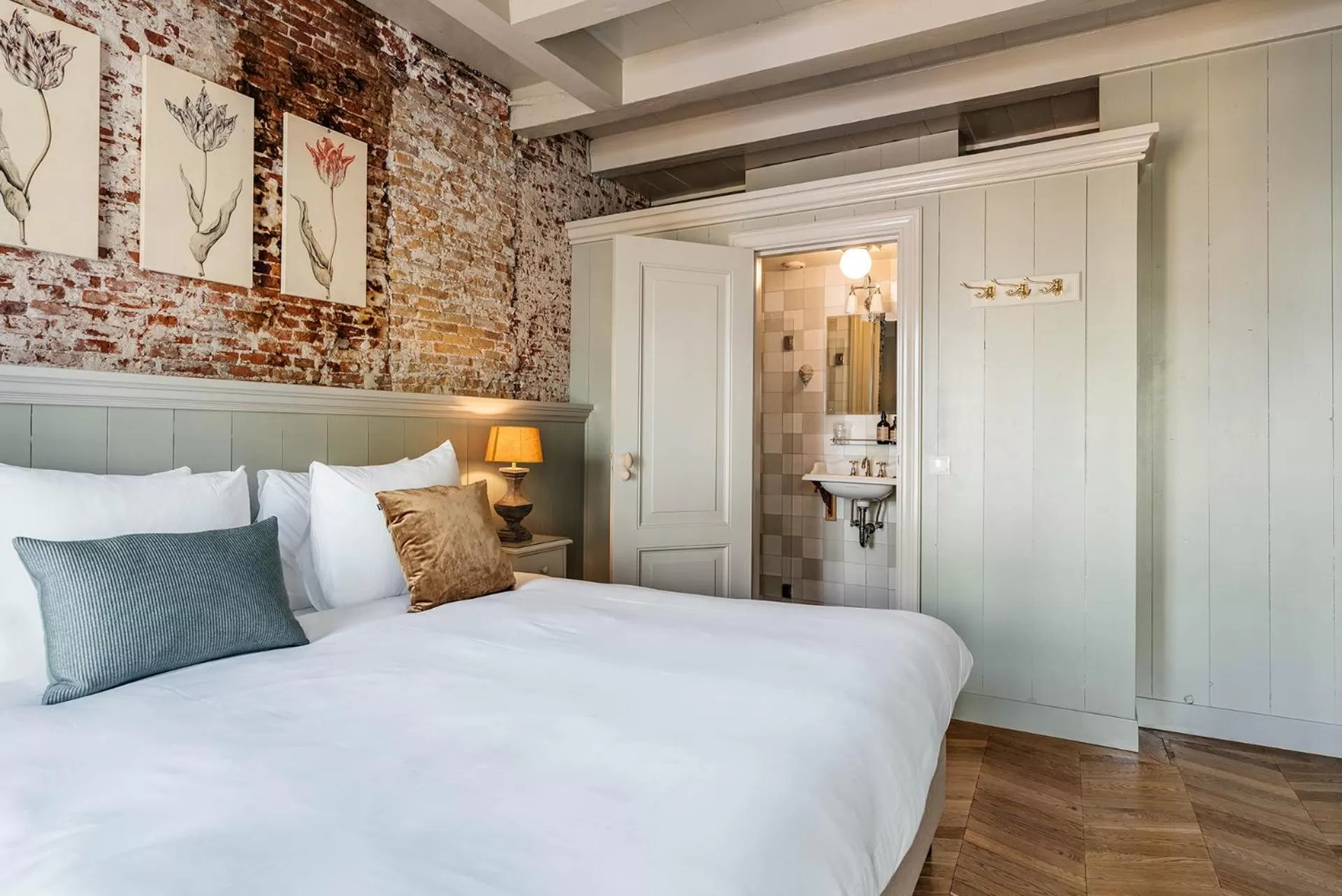 Bed in Logement Petit Beijers