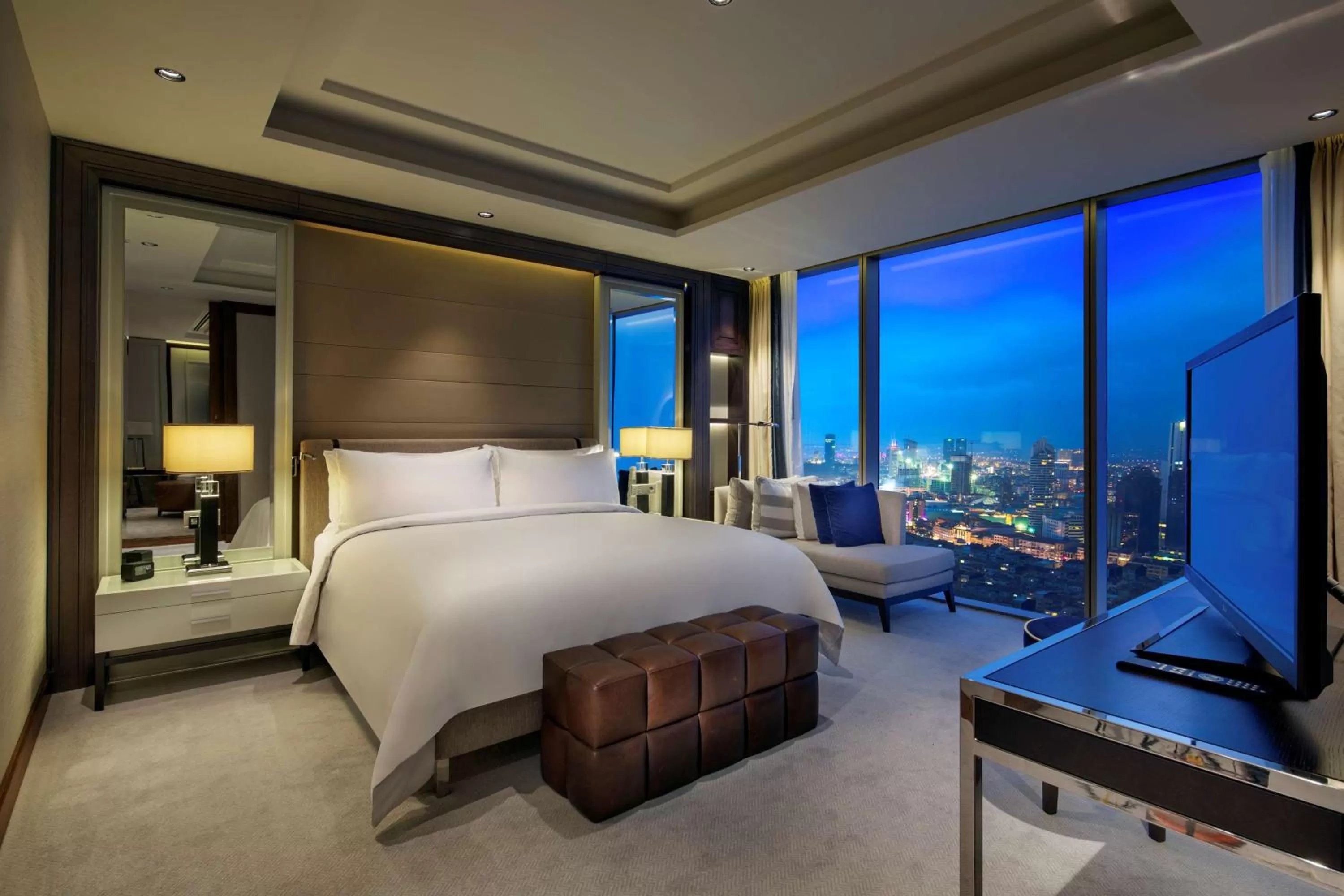 Bed in Hilton Istanbul Bomonti