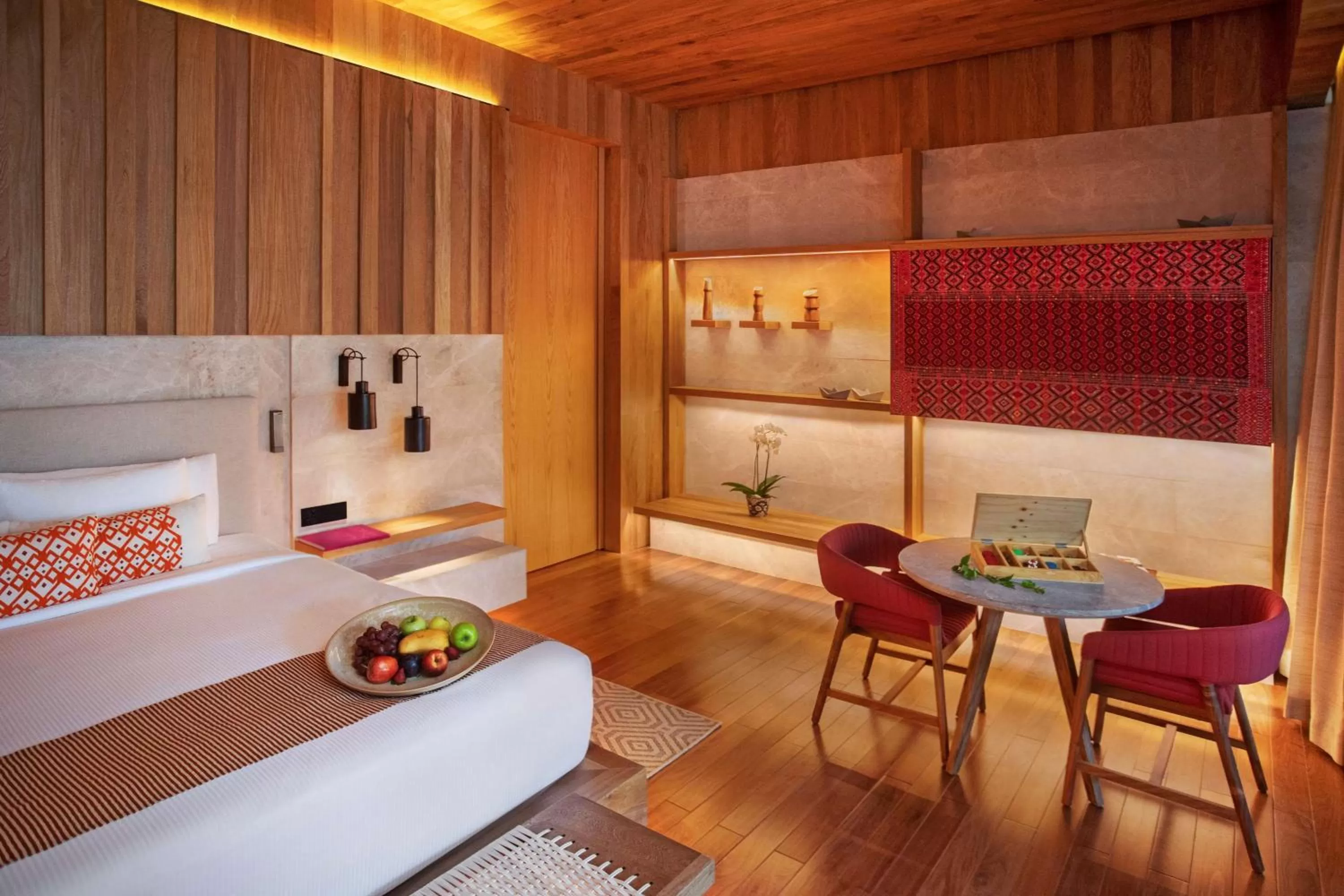 Photo of the whole room, Bed in Banyan Tree Mayakoba