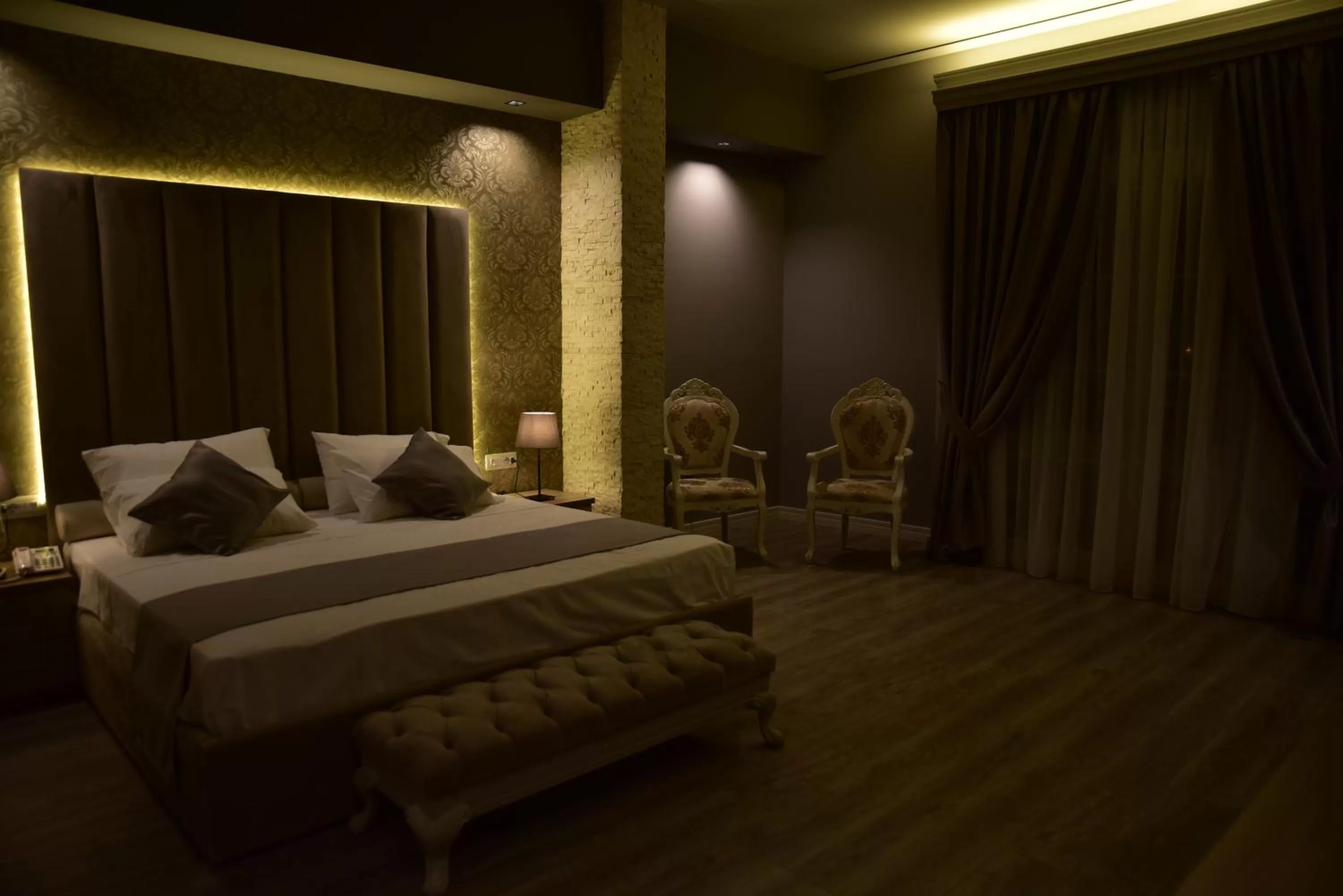 Bed in The King Resort