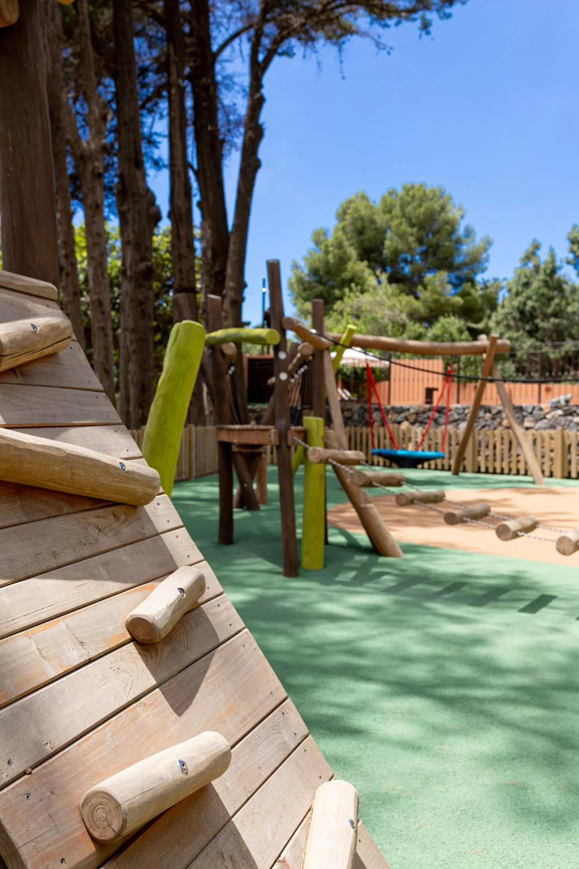 Children play ground in Hotel Rural Ohana