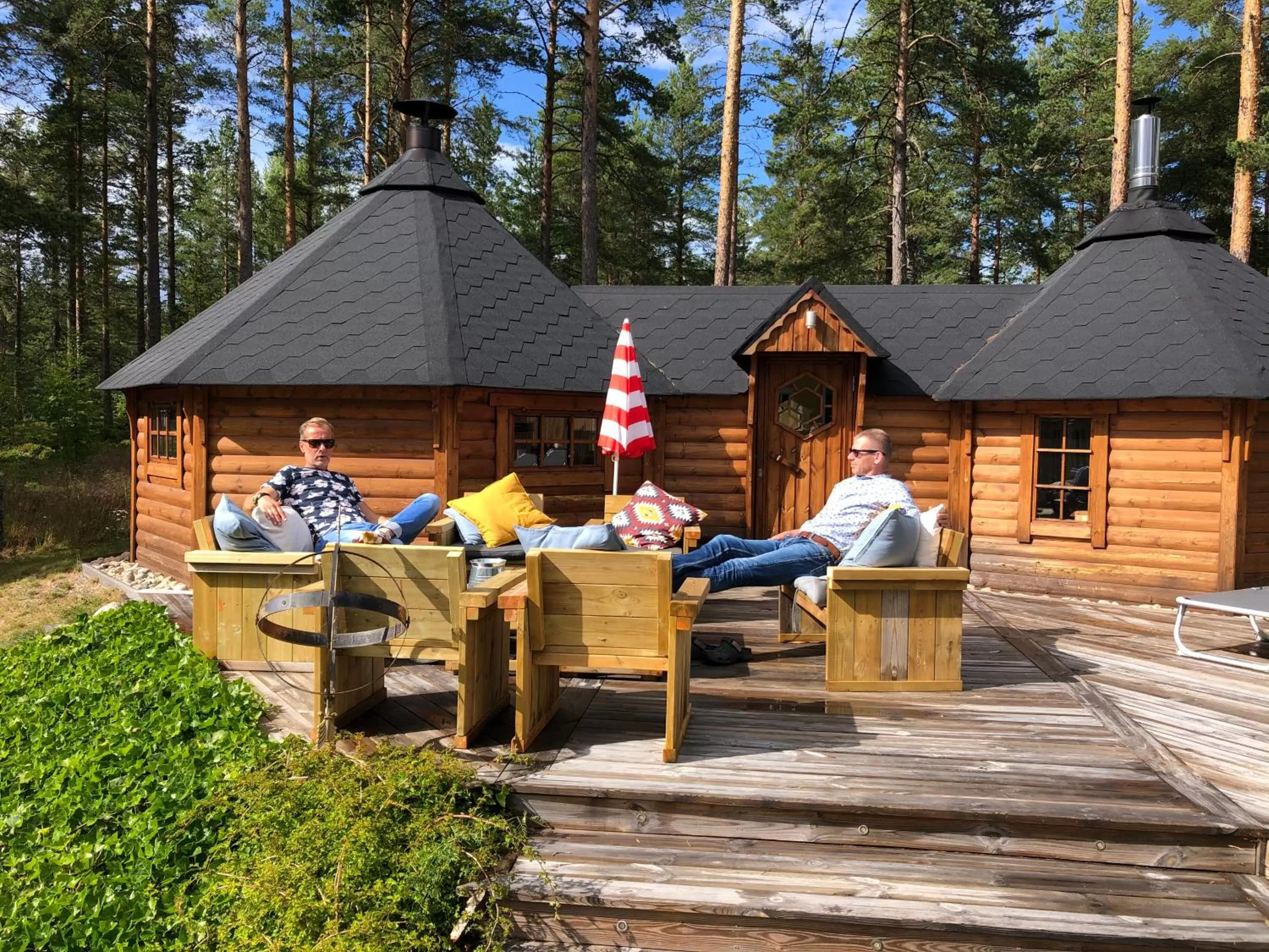 Balcony/Terrace in Hedenstugan B&B Hotel