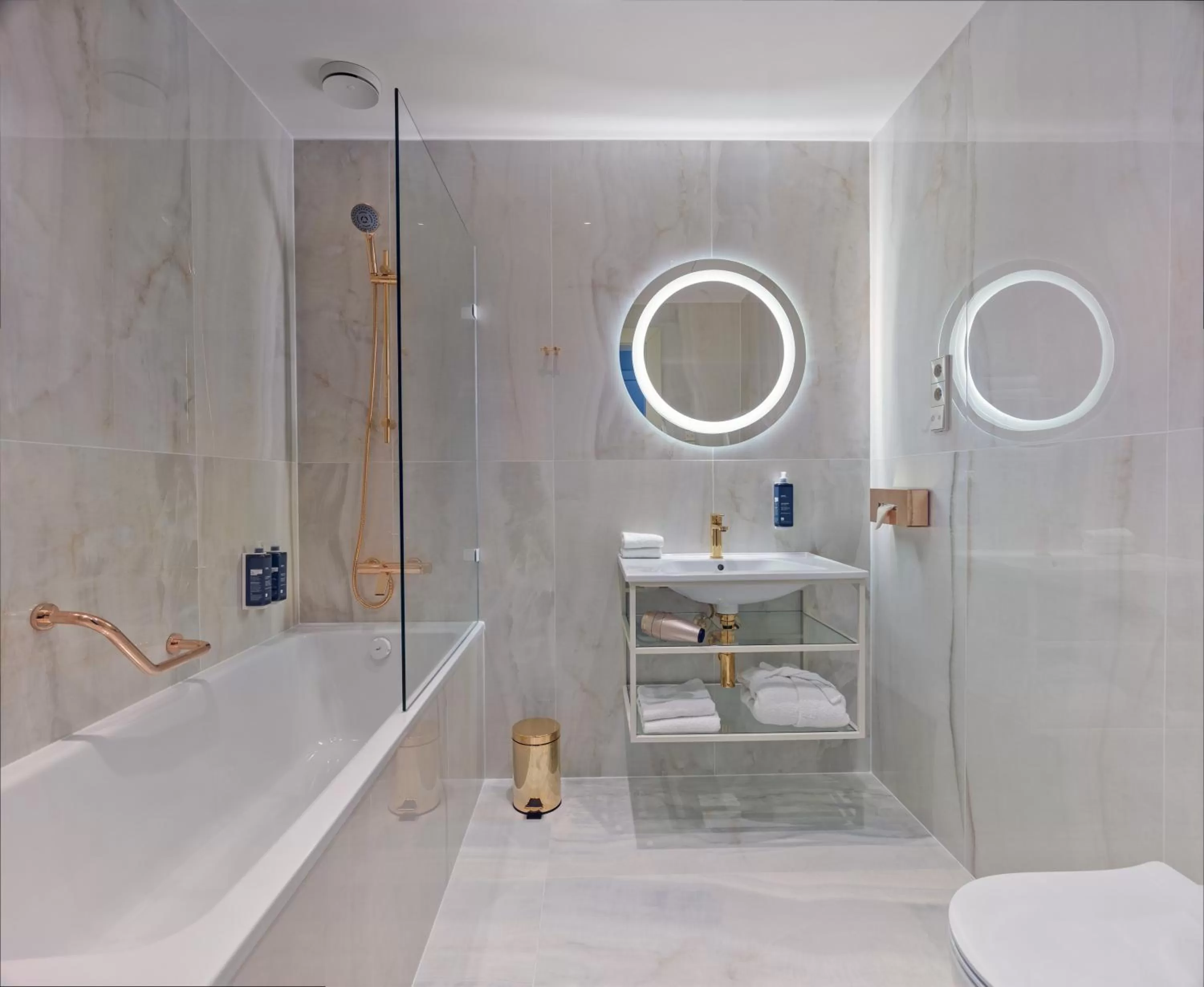 Bathroom in Mamaison Hotel Riverside Prague