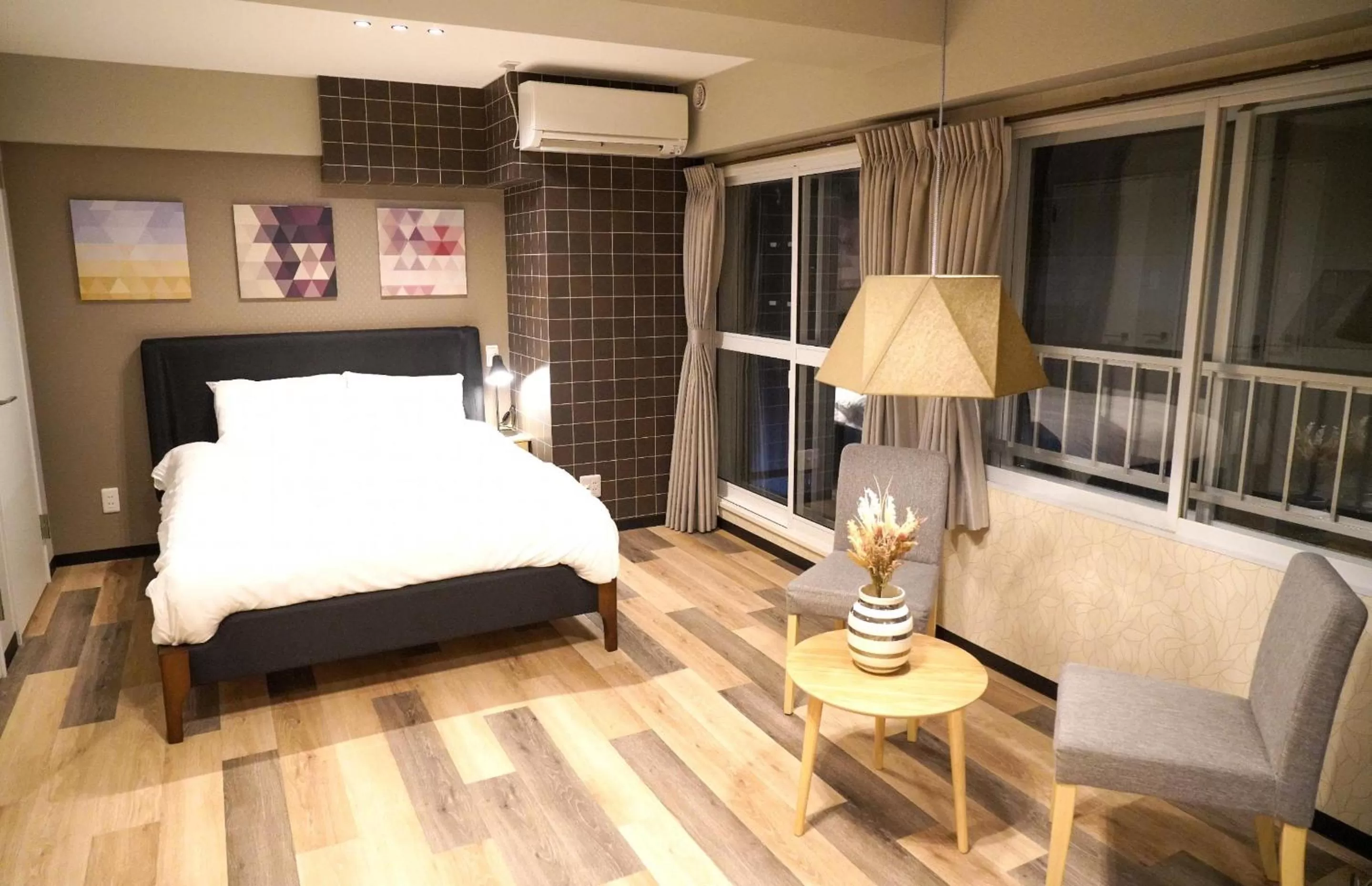 Bed in Sapporo Stay Nakajima Park