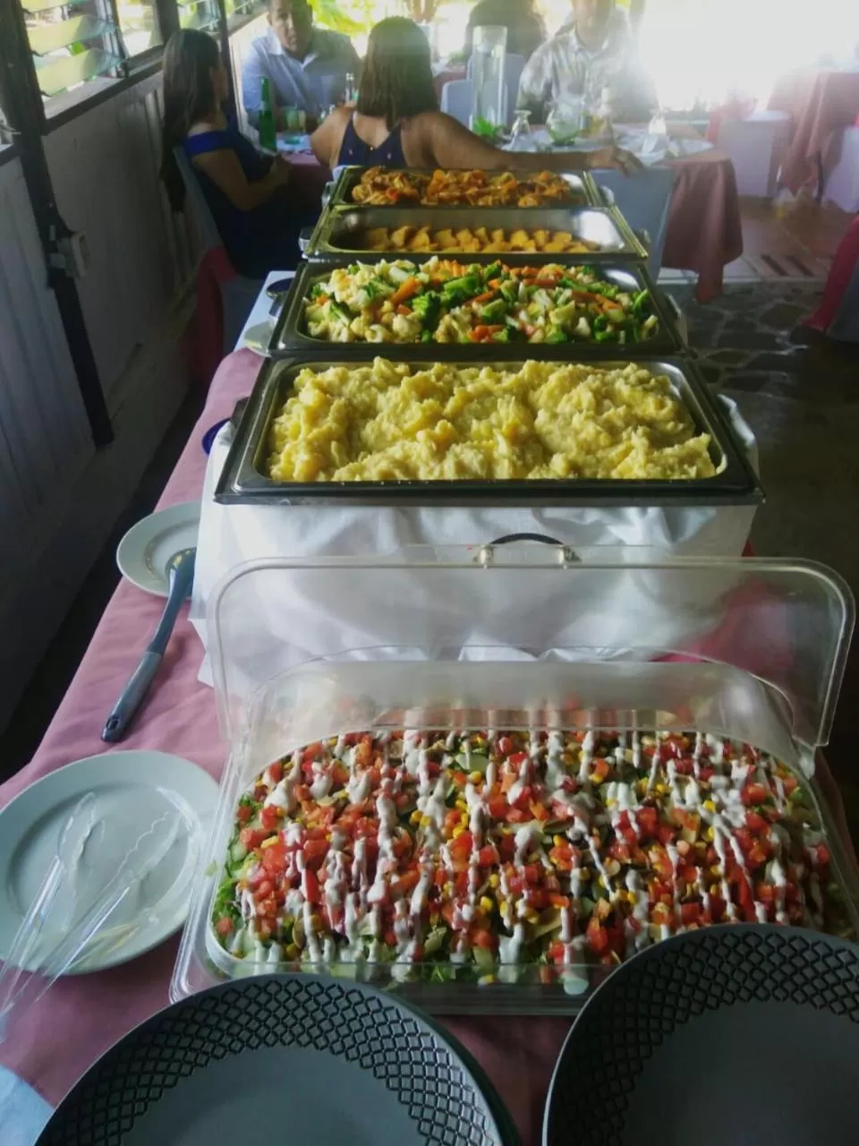 Lunch, Food in Hotel Playa Westfalia