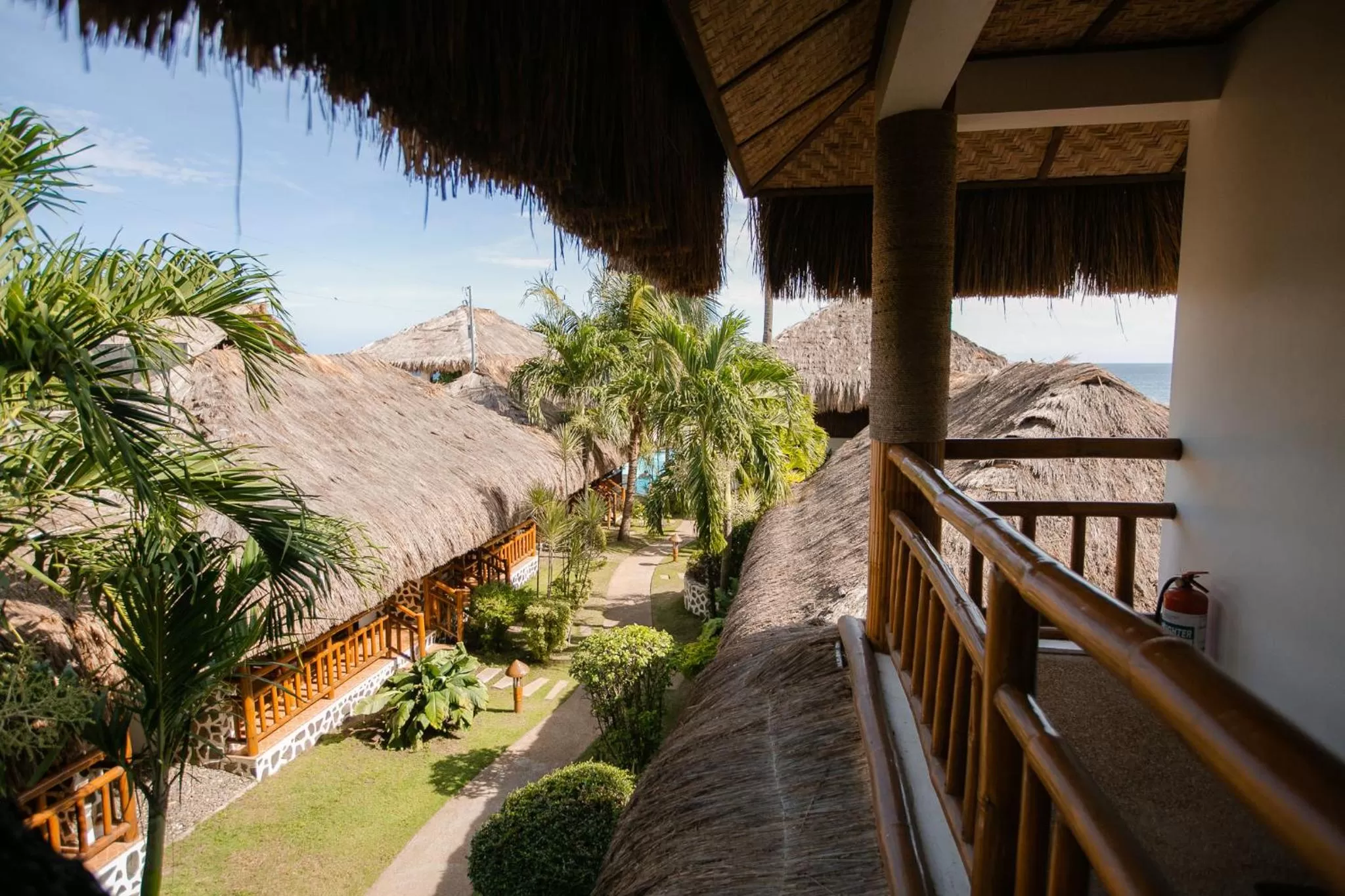 Balcony/Terrace in Kav's Beach Resort