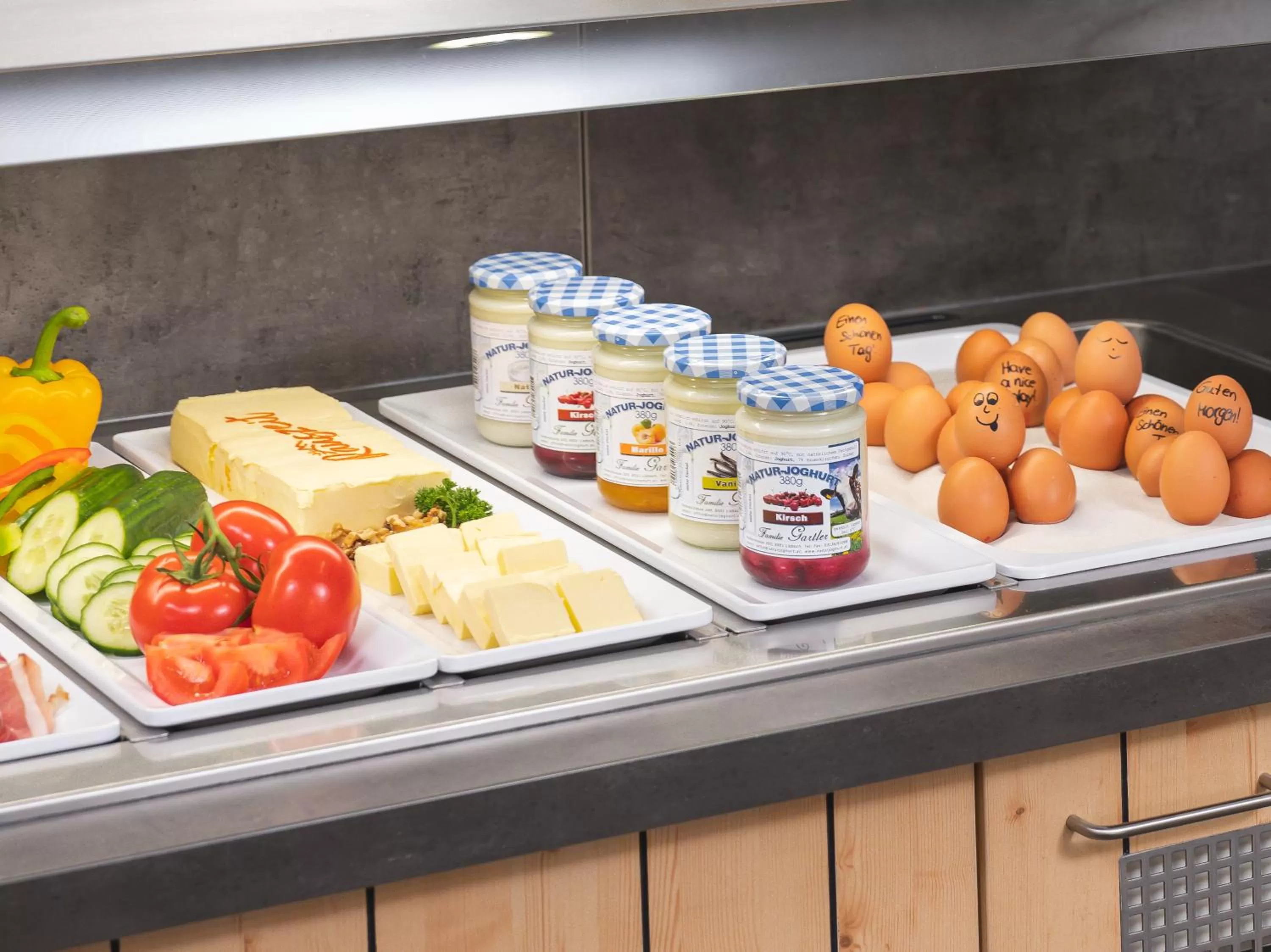 Buffet breakfast in JUFA Hotel Weiz