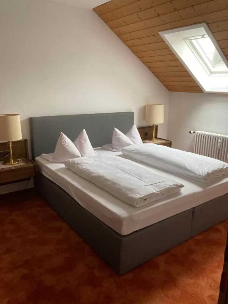 Bed in Hotel Luitpold