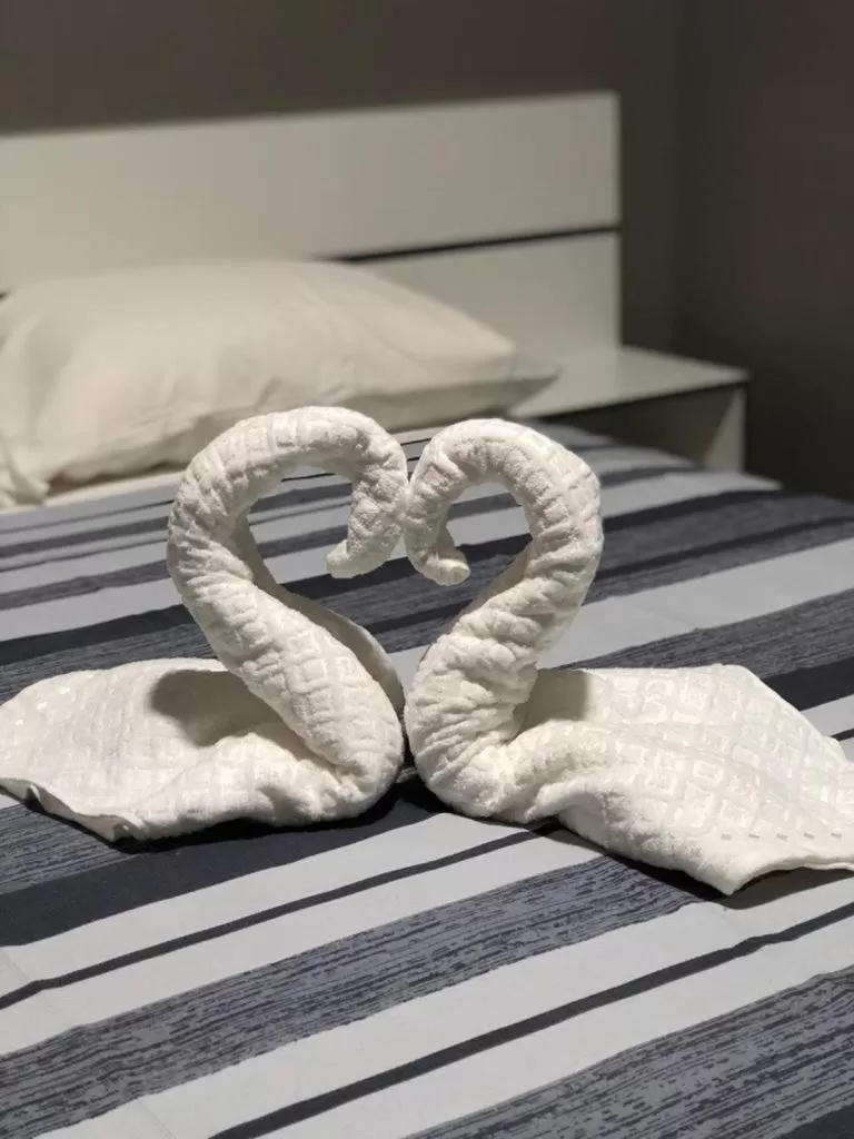 Bed in Pousada Praia Bela