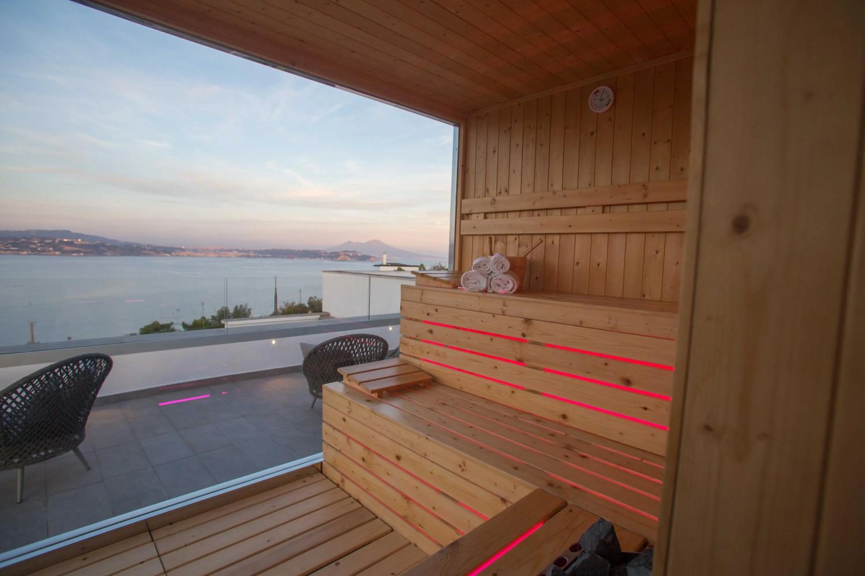 Sauna in Hotel Cala Moresca