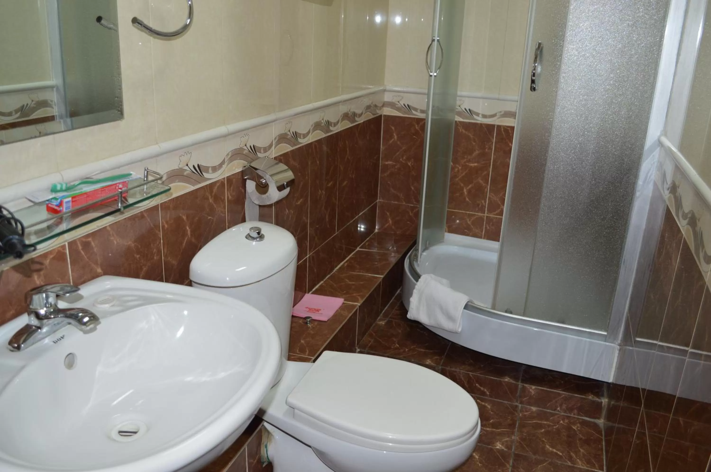 Photo of the whole room, Bathroom in Deluxe SPA-Hotel