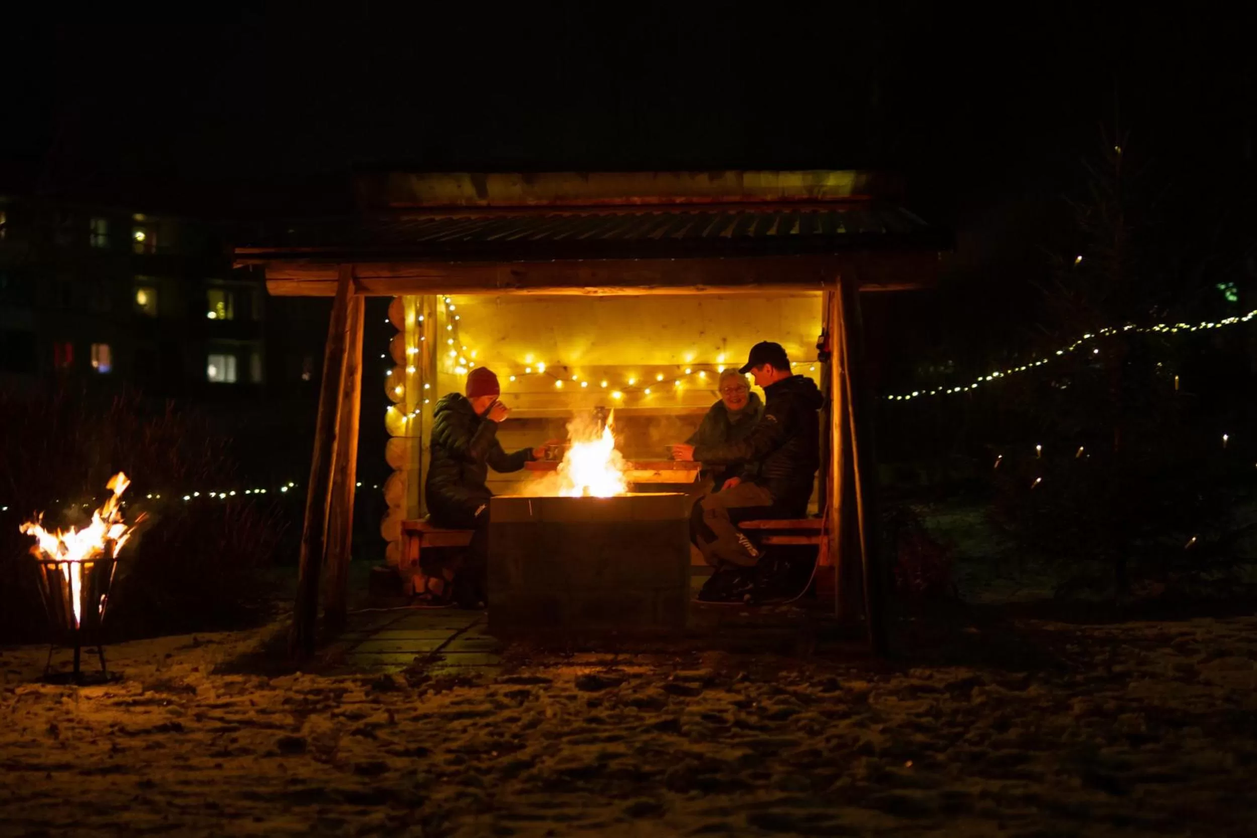 Patio in Hotell Strandvillan B&B