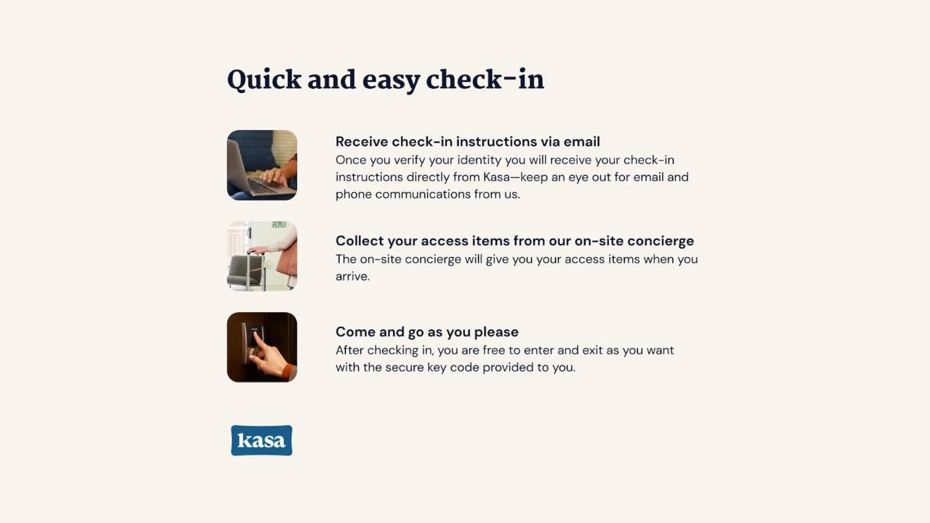 Logo/Certificate/Sign in Kasa Lady Bird Lake Austin