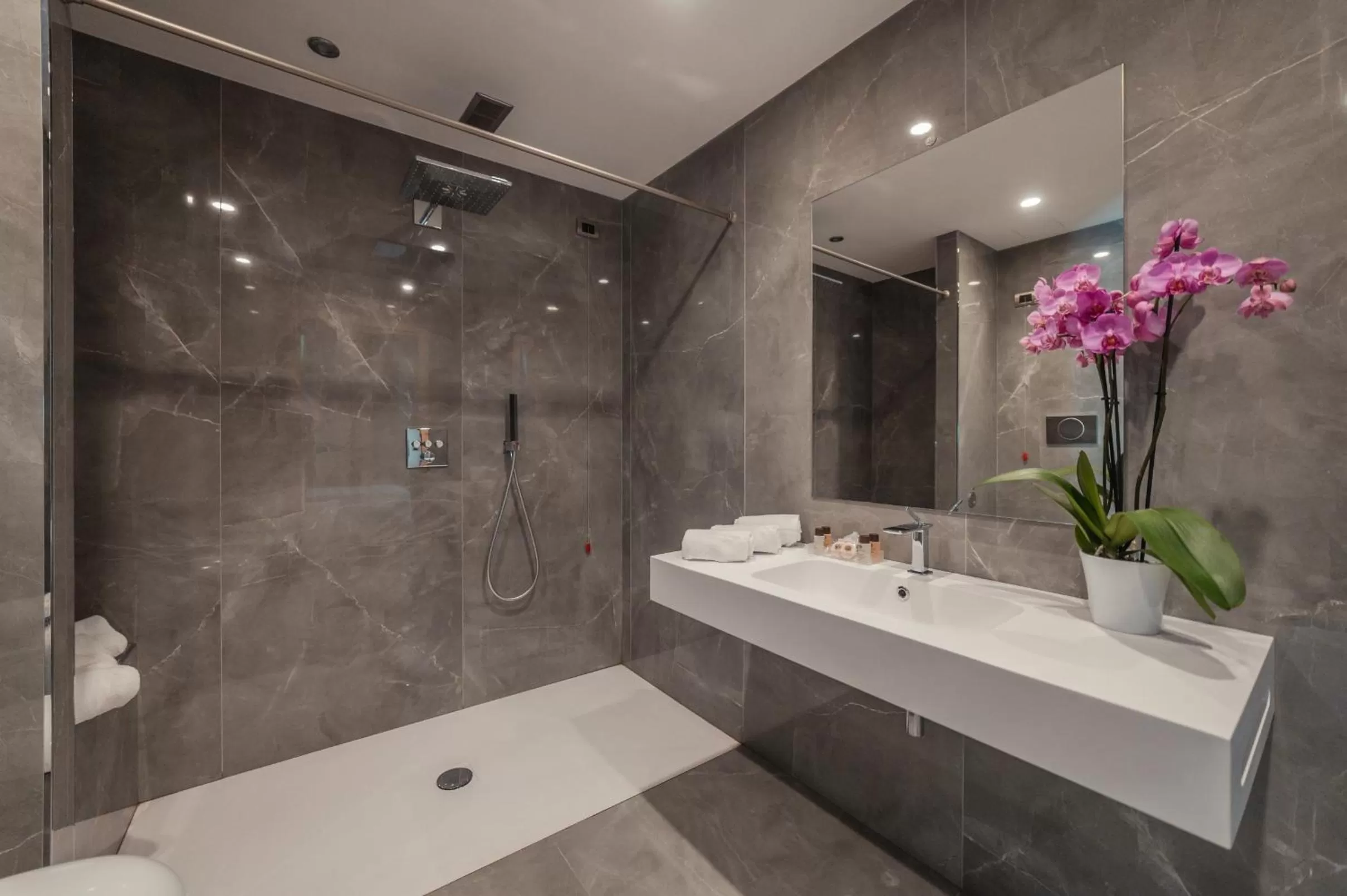 Shower in Hotel Continental