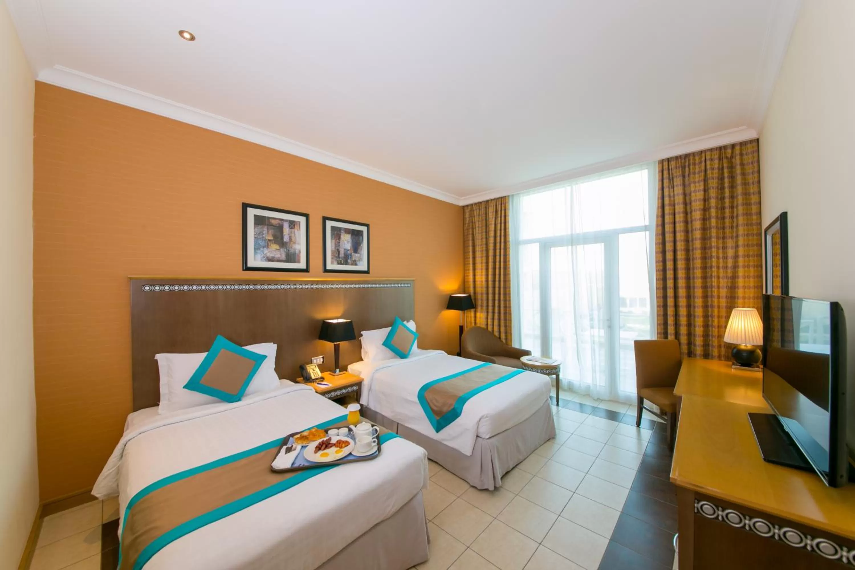 Bedroom, Bed in Copthorne Al Jahra Hotel & Resort
