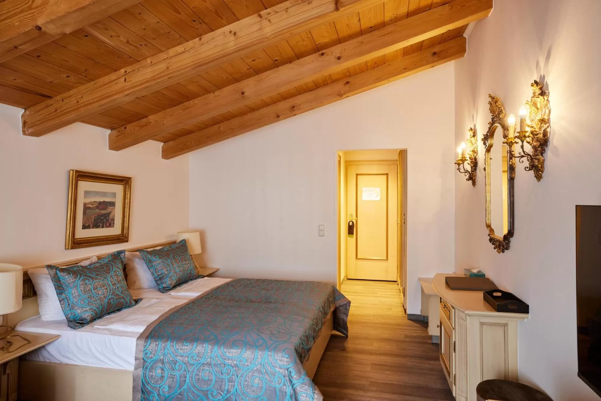 Bed in Atlas Posthotel