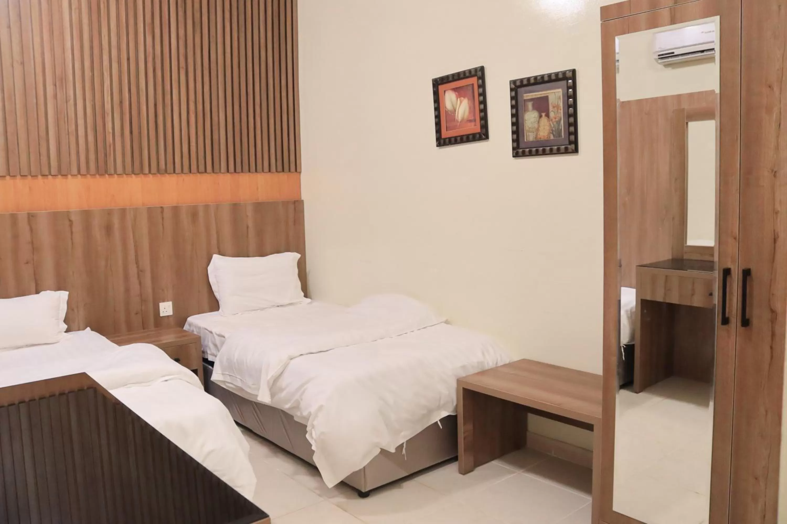 Bed in منتجع الاحلام ينبع & Alahlam Resort Yanbu