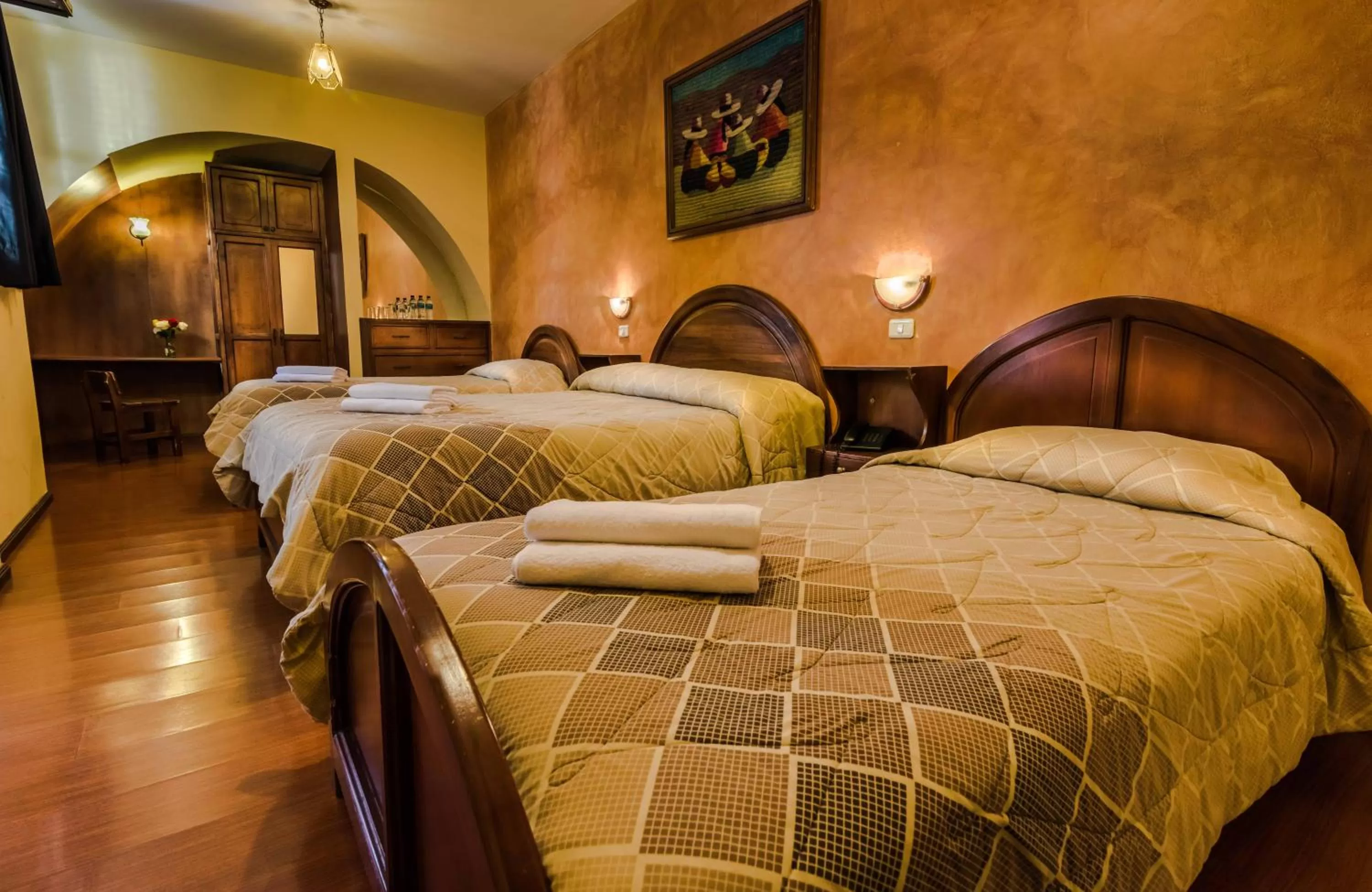 Bed in Hotel San Francisco De Quito