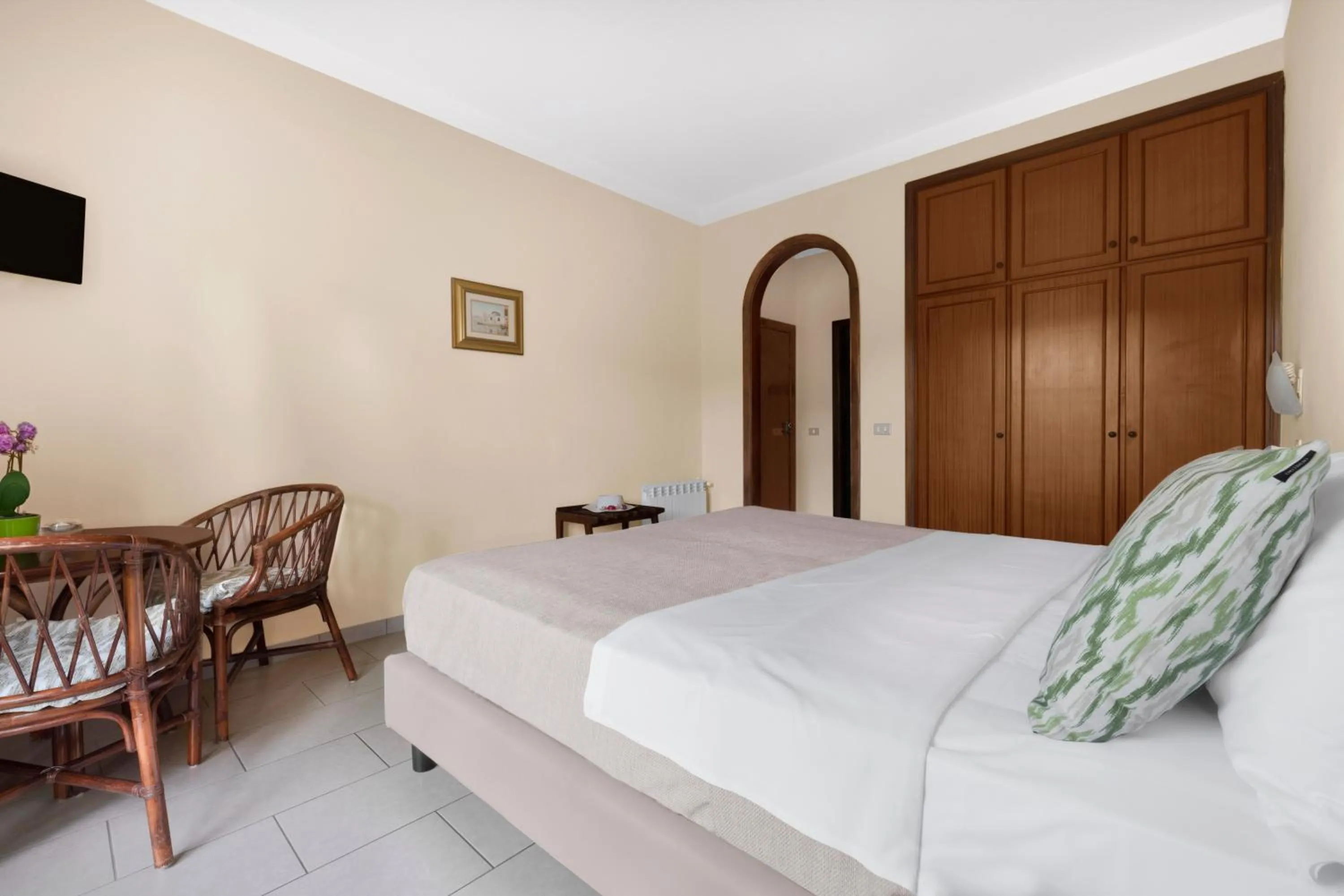 Bed in Hotel Desiree