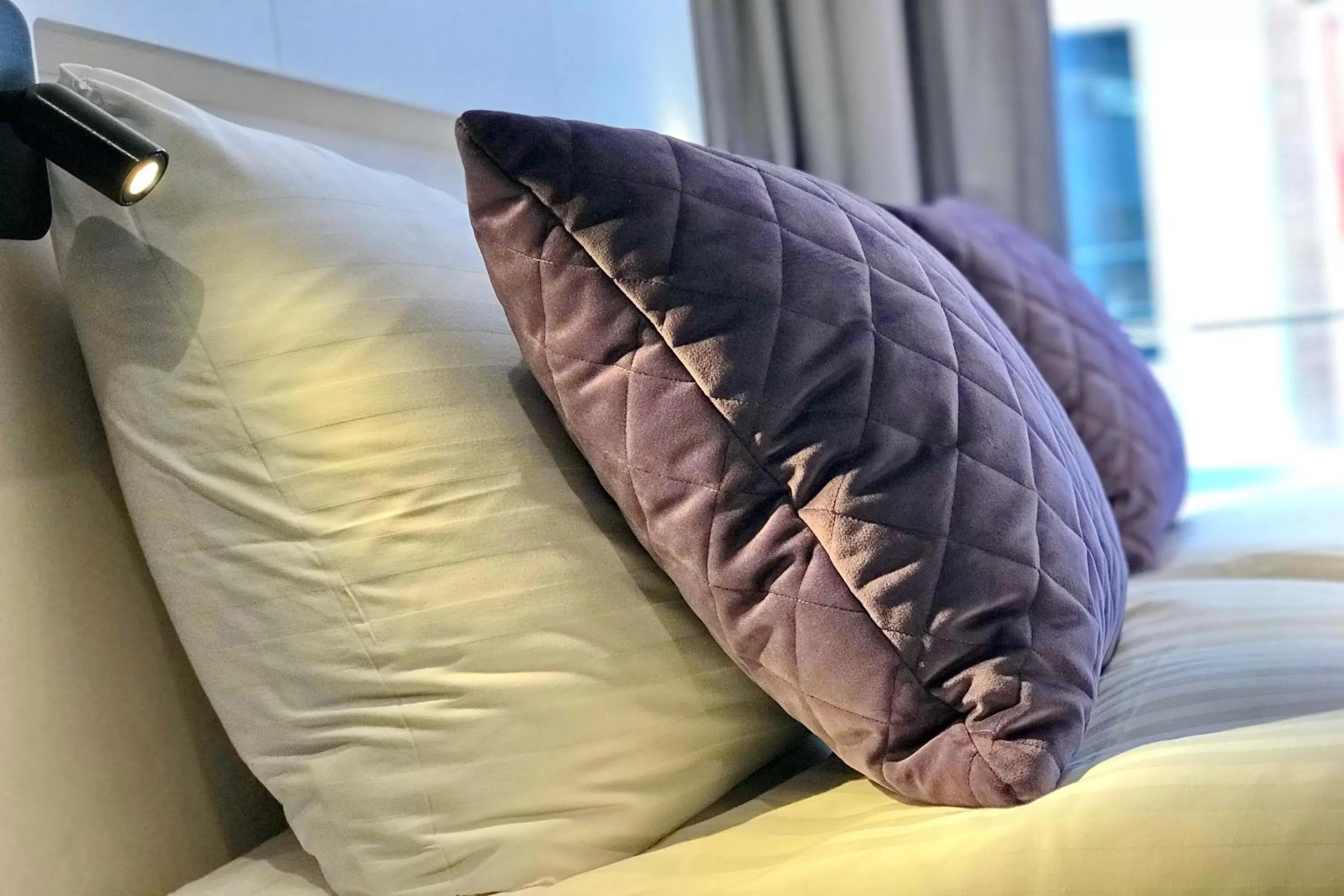 Decorative detail, Bed in Cityview Hotel