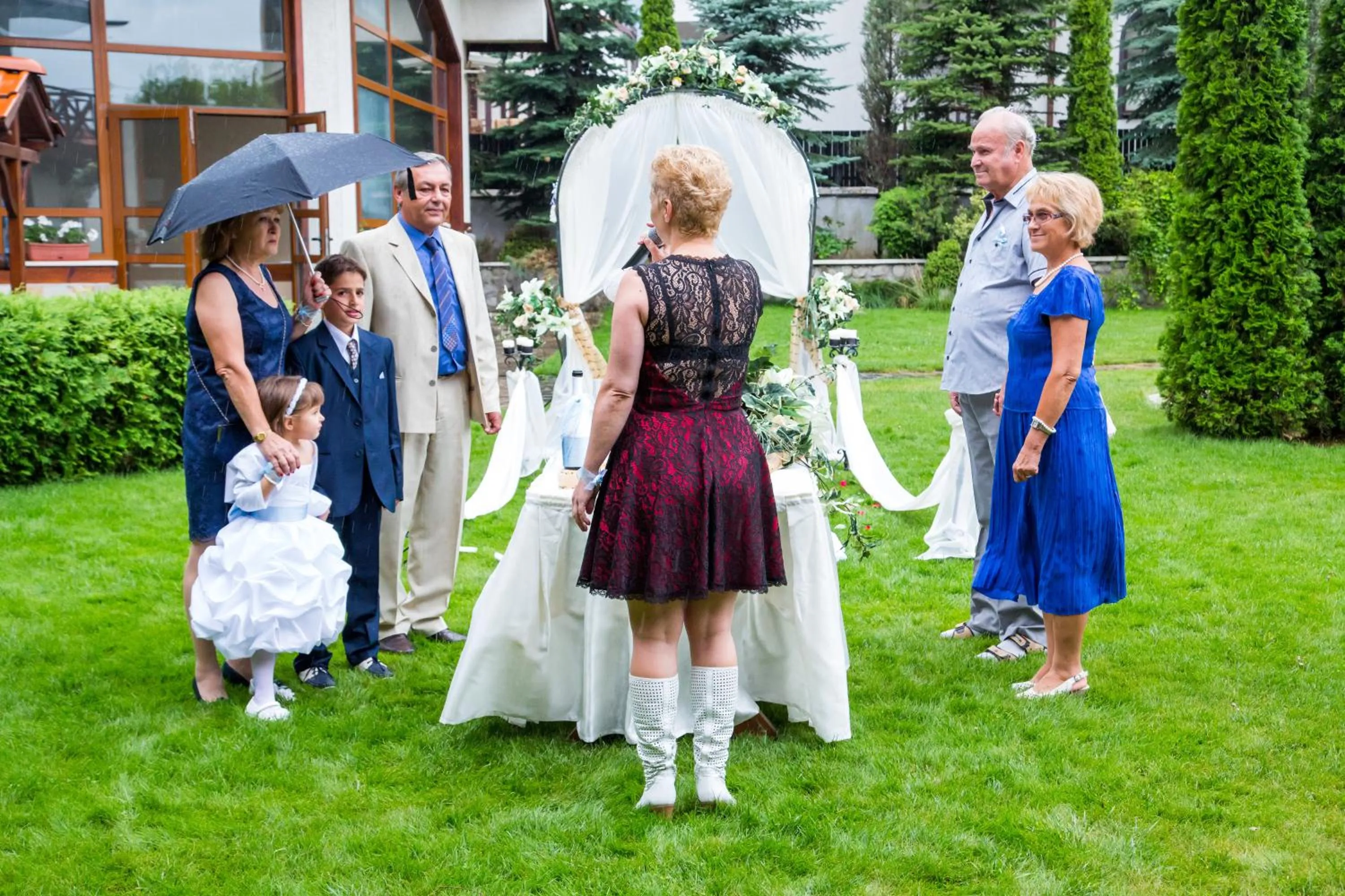Garden in Evelina Palace Hotel