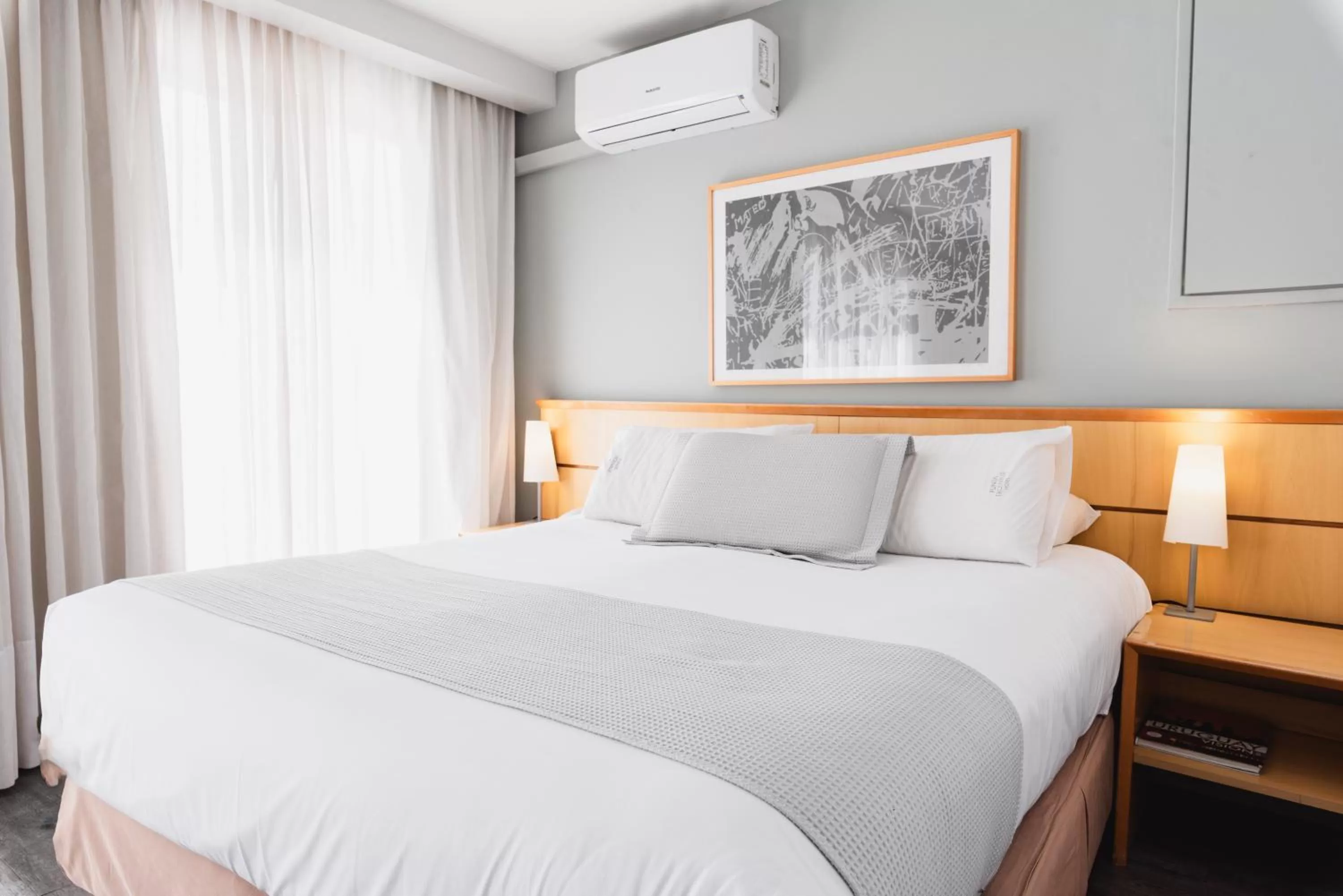 Photo of the whole room, Bed in Punta Trouville Hotel