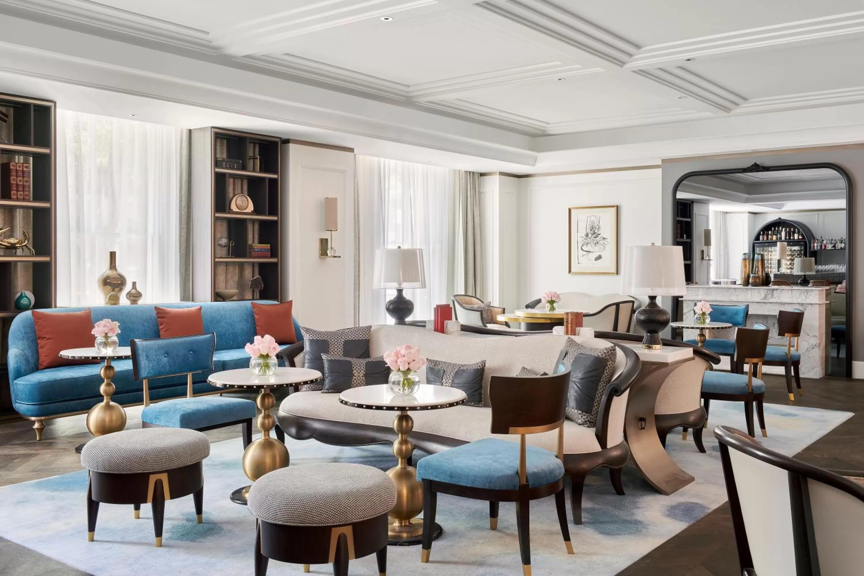 Lounge or bar in The Langham Sydney