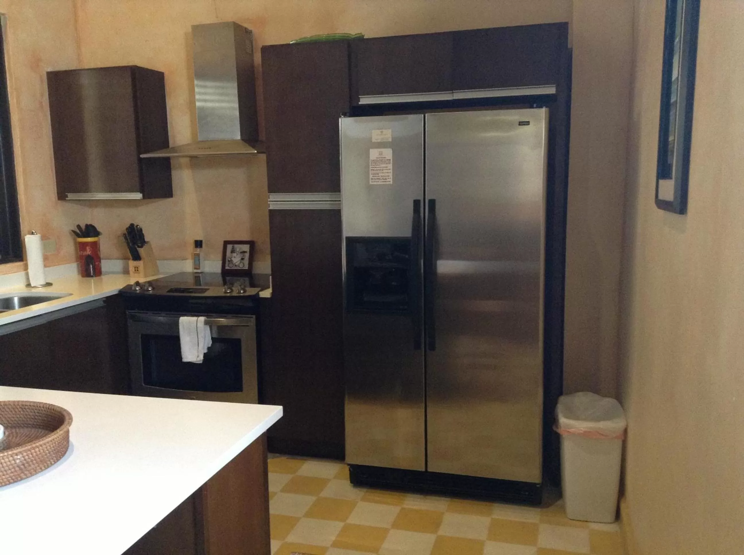 Kitchen or kitchenette in La Terraza de San Juan