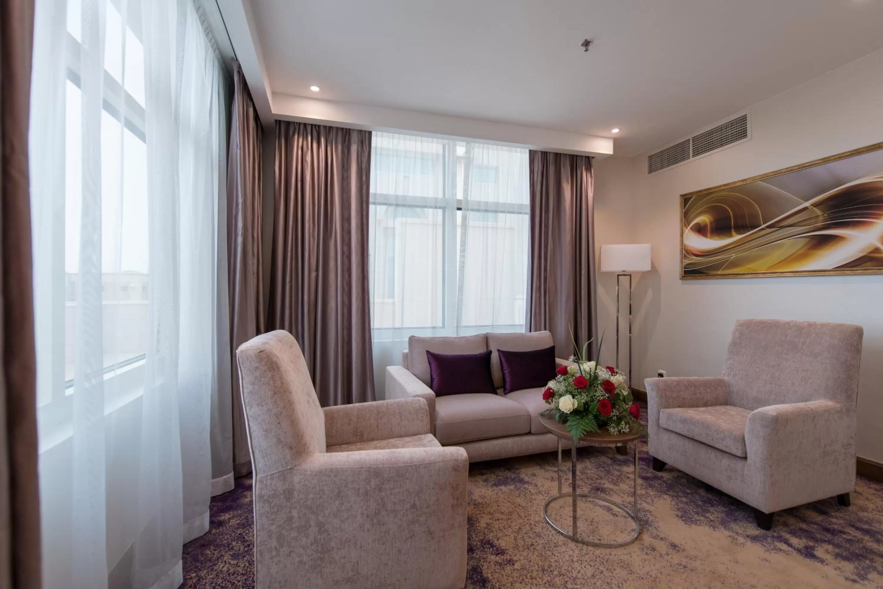 Seating Area in Ramada by Wyndham Continental Jeddah