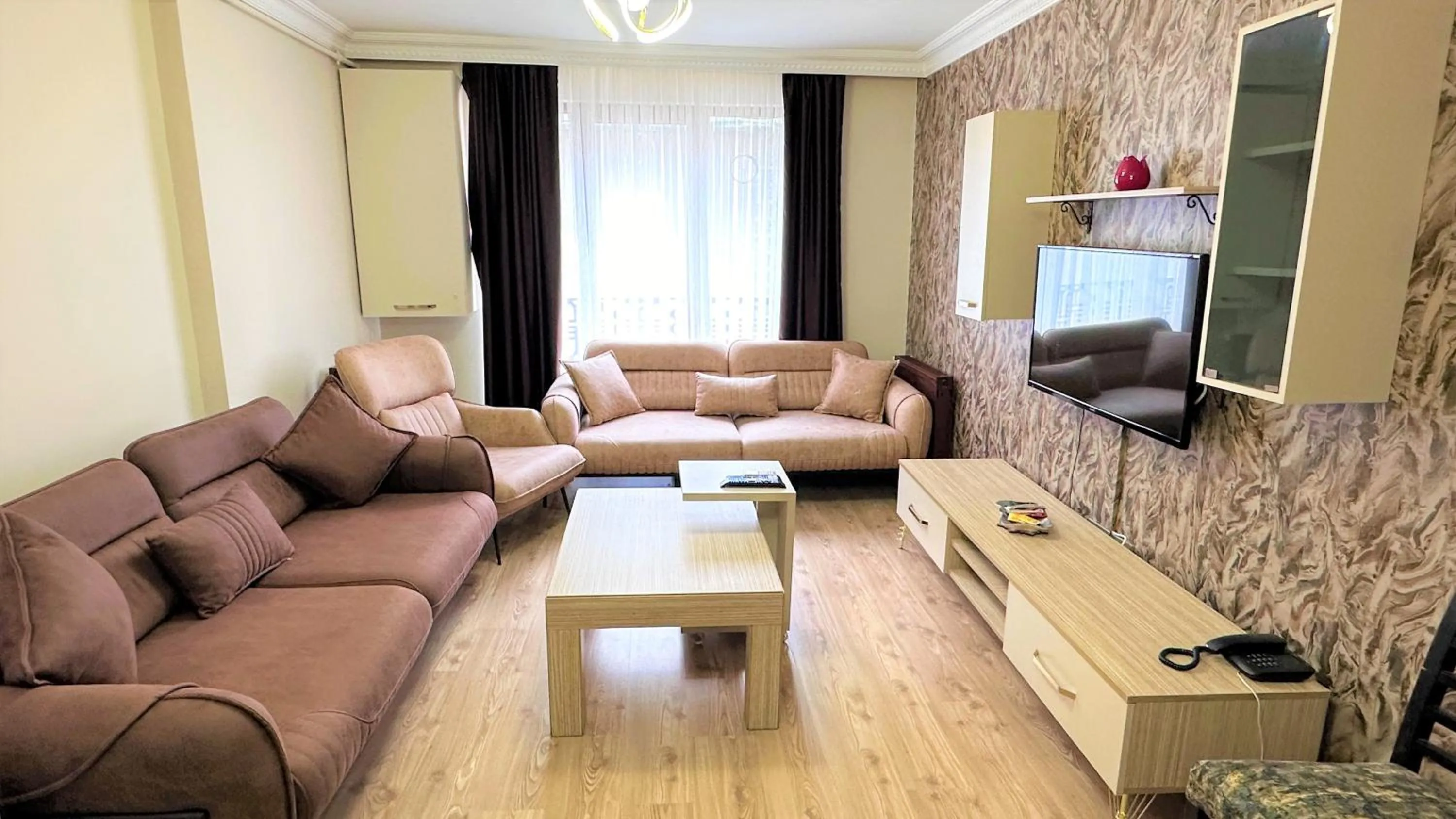 Living room in Overland Residence