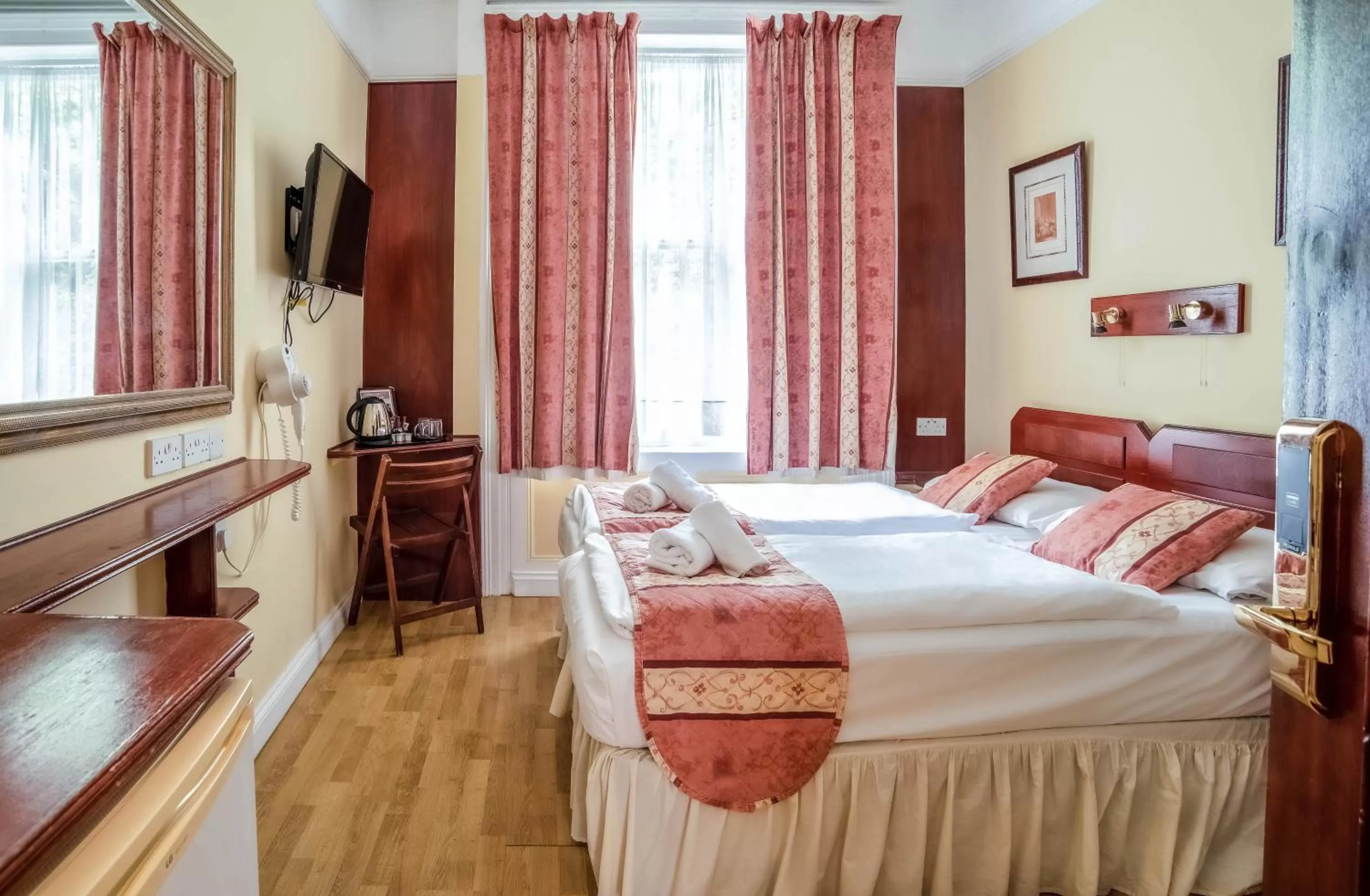 Bed in Dolphin Hotel