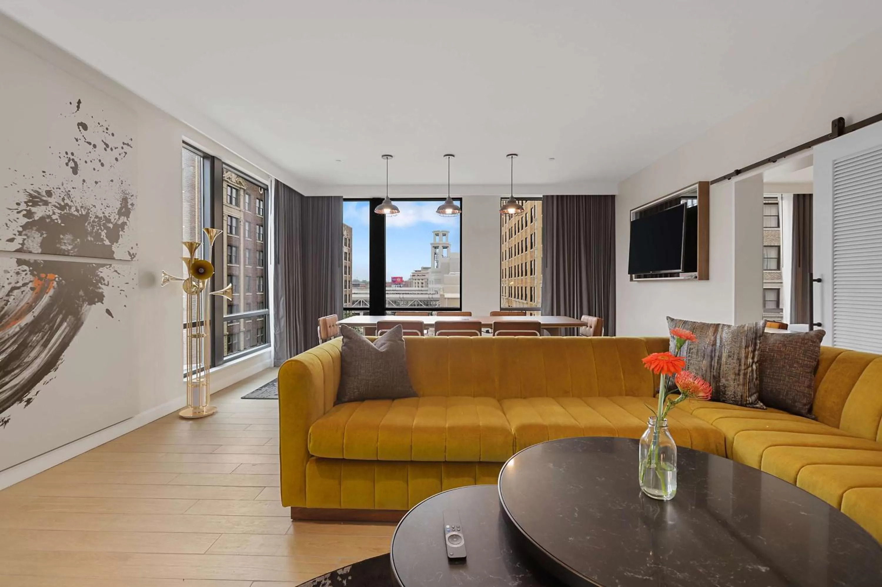 Living room in Canopy By Hilton Memphis Downtown
