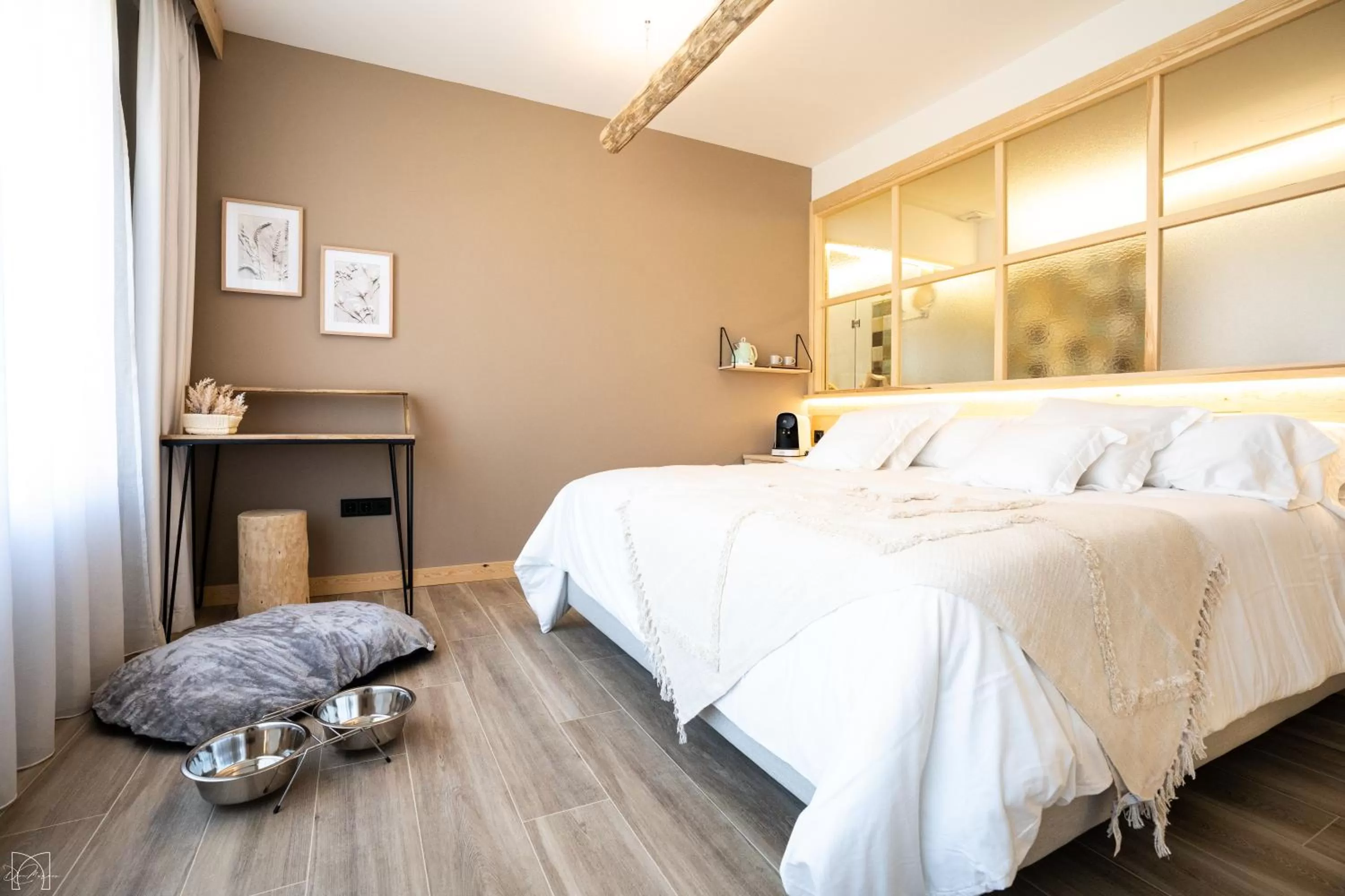 Bed in Hotel Don Marcos