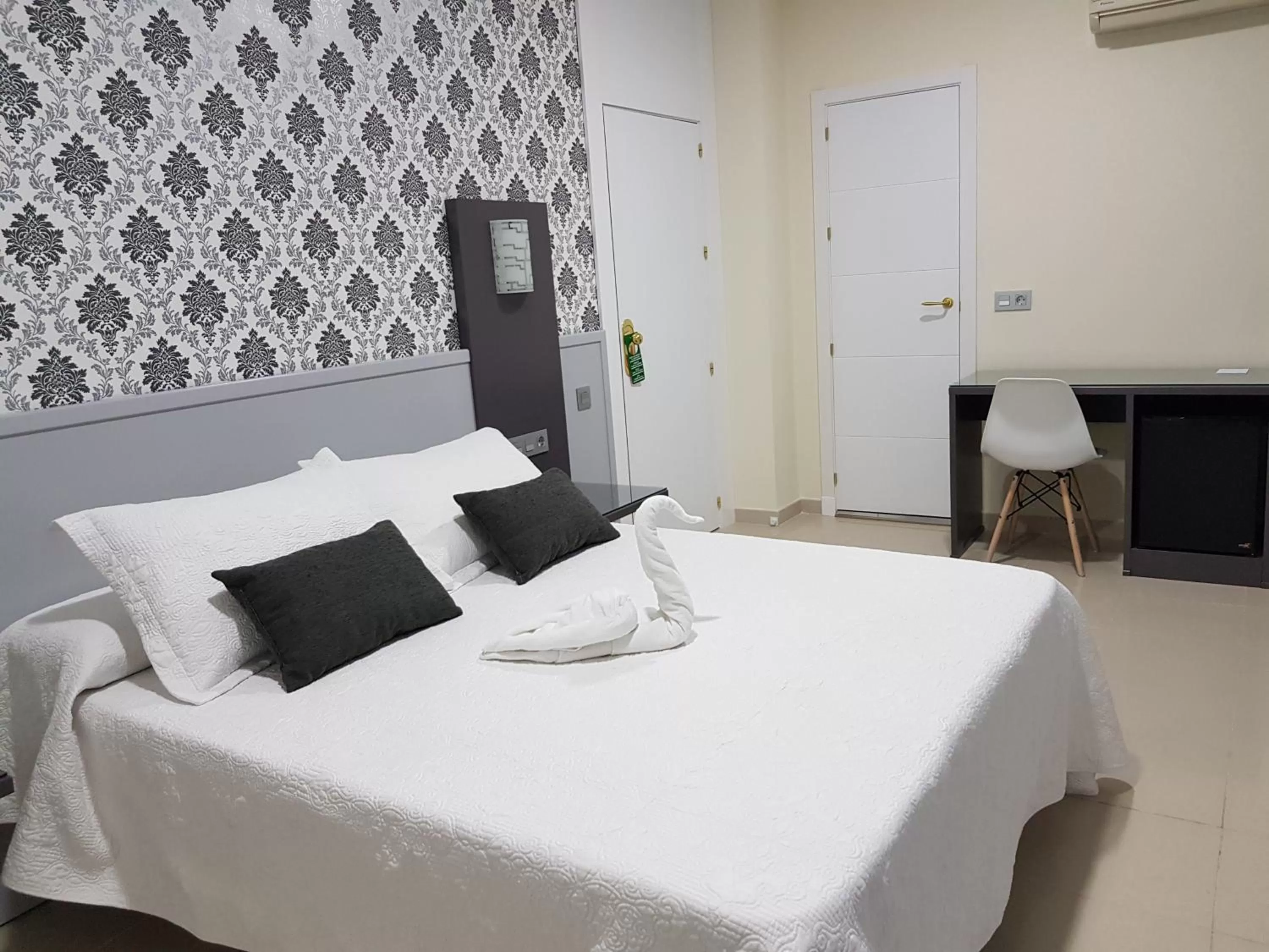 Bed in Hospedium Hotel Veracruz