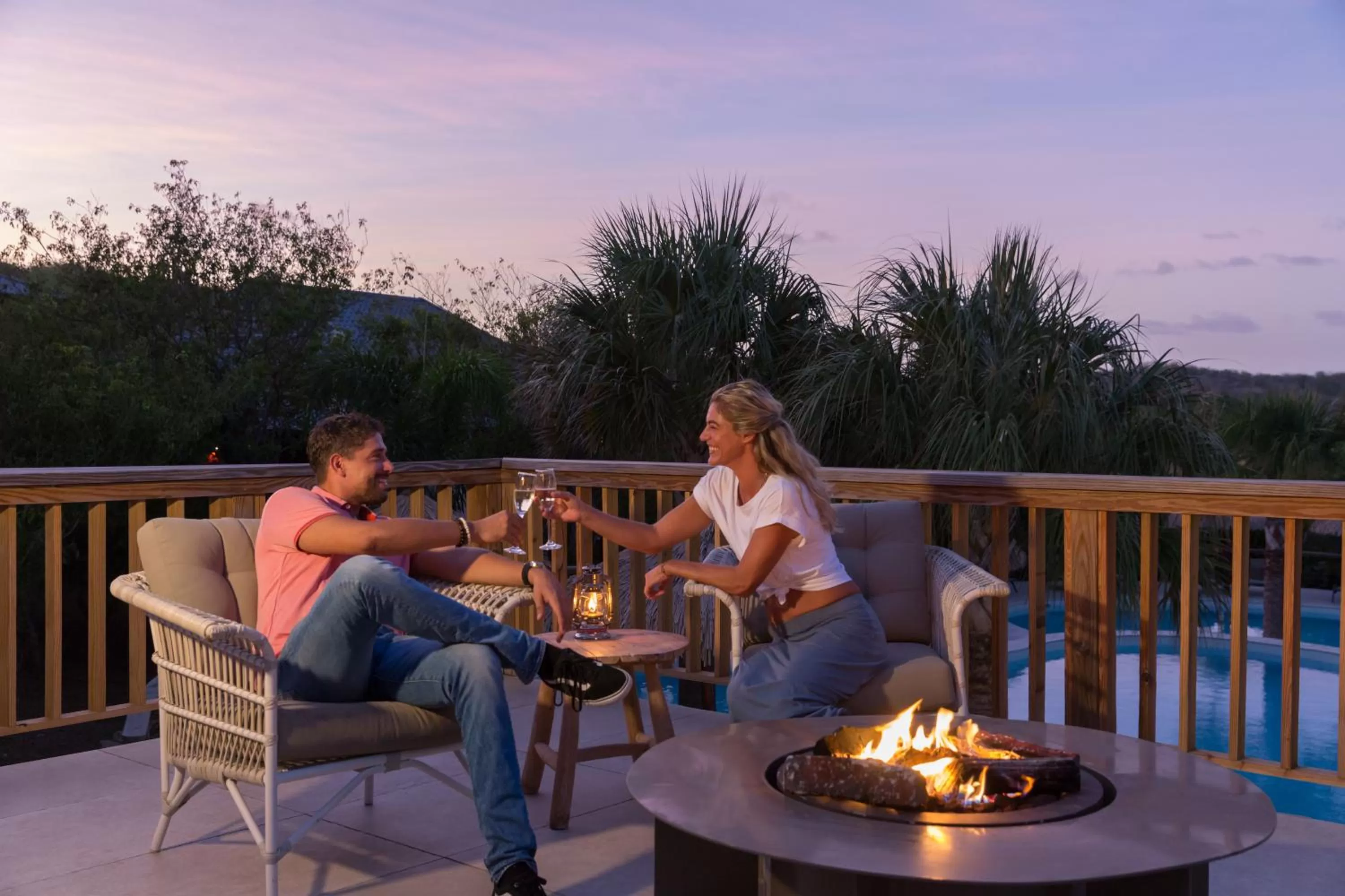 Seating area in Morena Resort