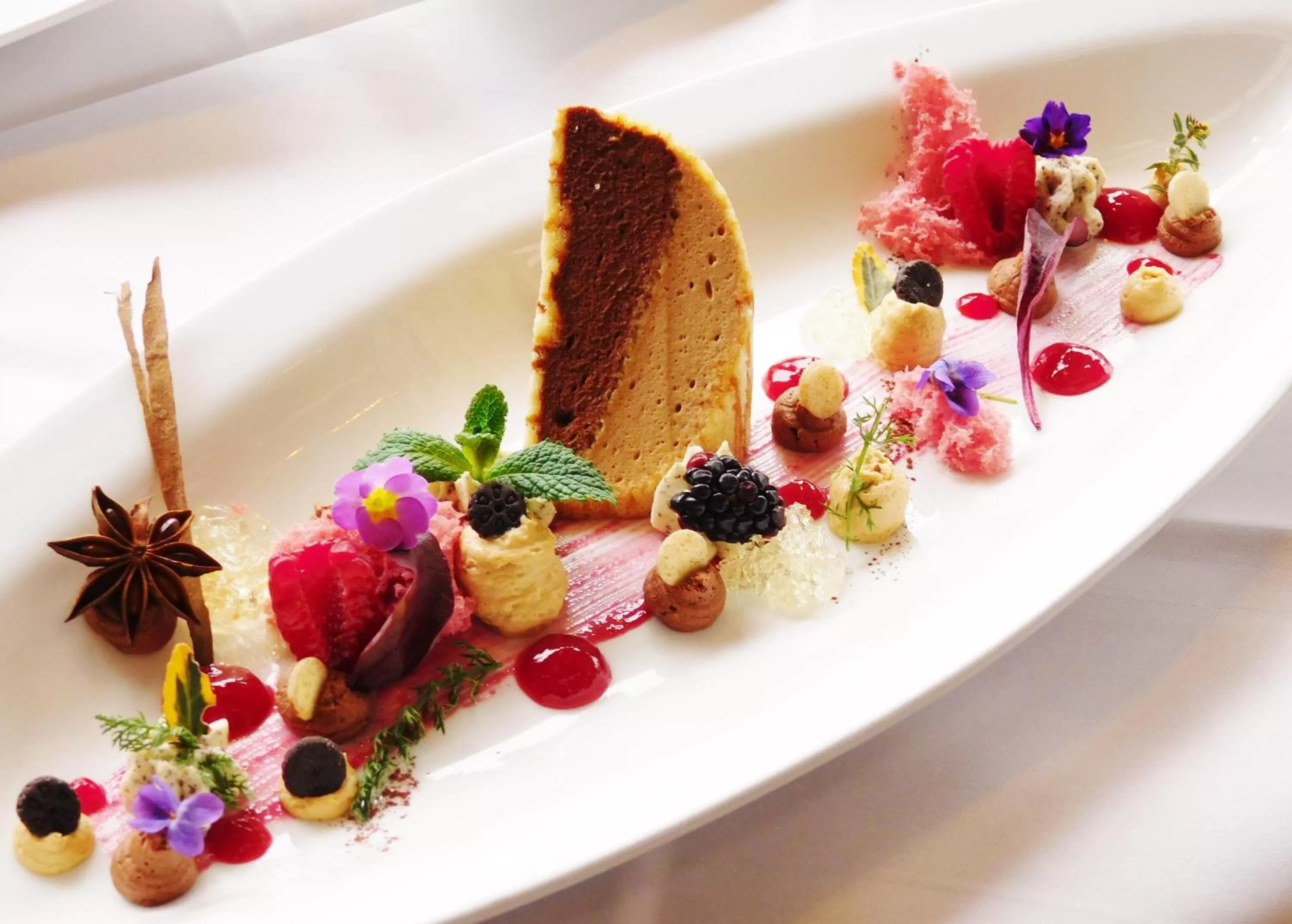 Food close-up in Romantik Hotel Stryckhaus