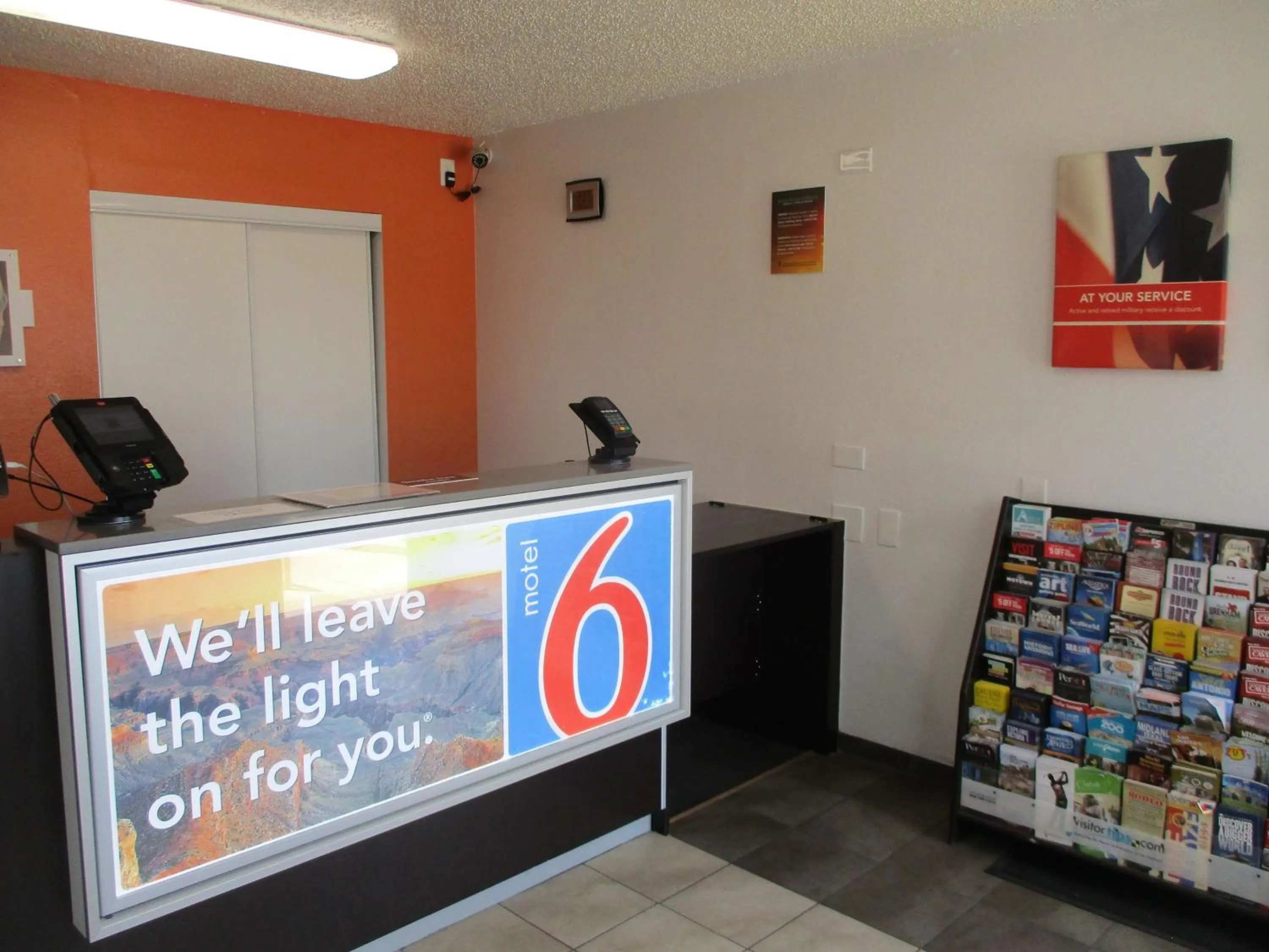 Lobby or reception, Lobby/Reception in Motel 6-Austin, TX