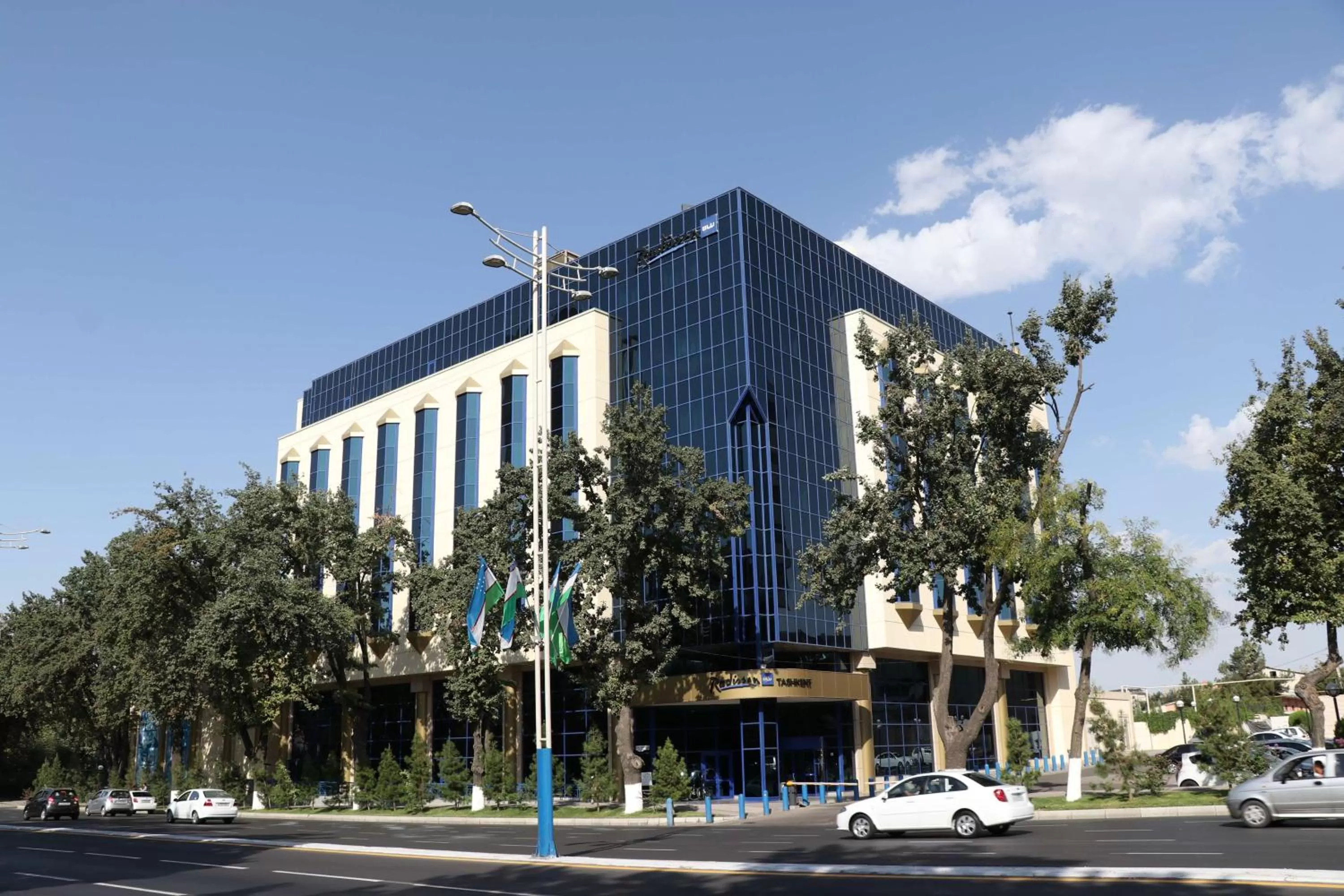 Property building in Radisson Blu Hotel, Tashkent
