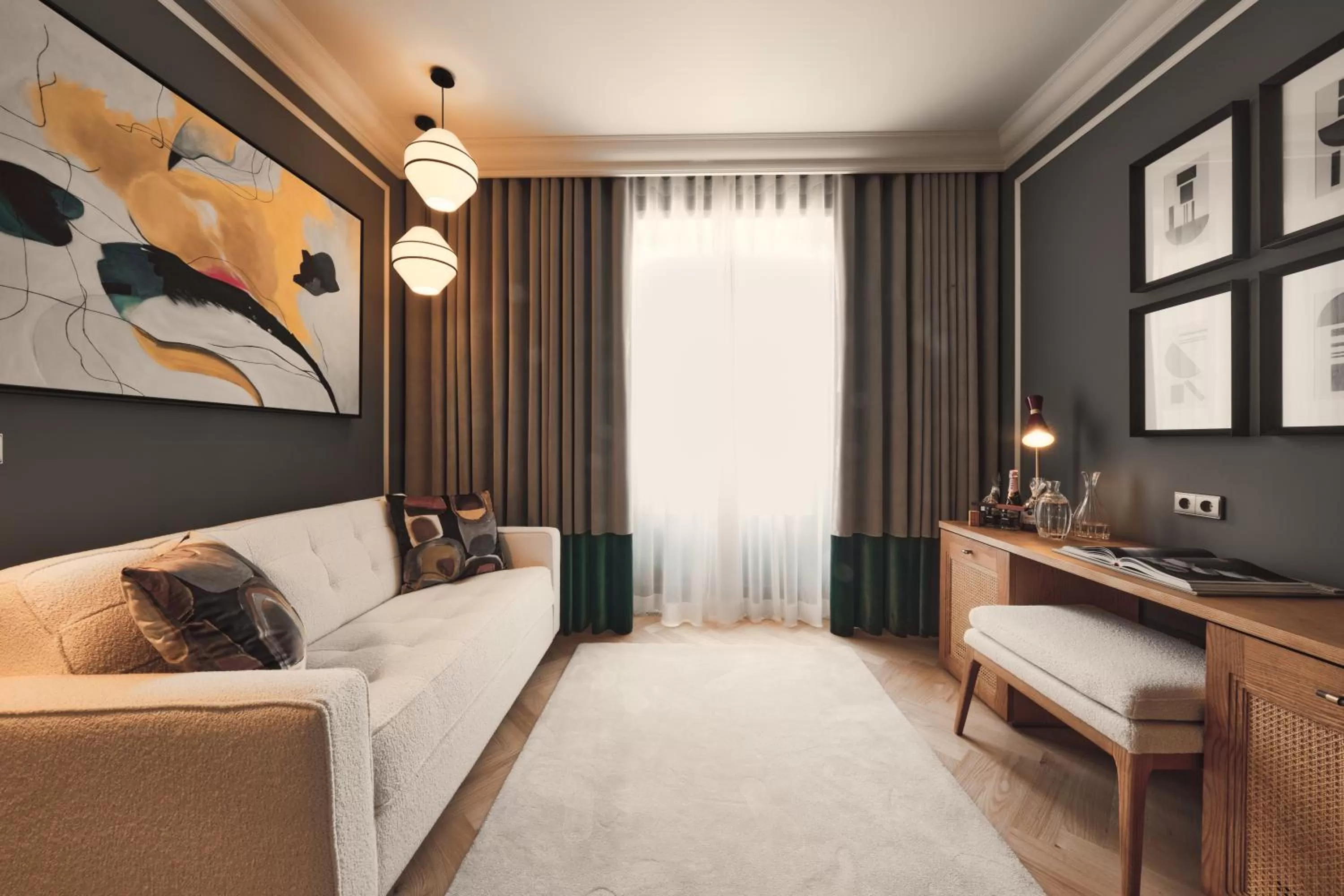 Seating area, Bed in GA Palace Hotel & Spa, a XIXth-Century Villa