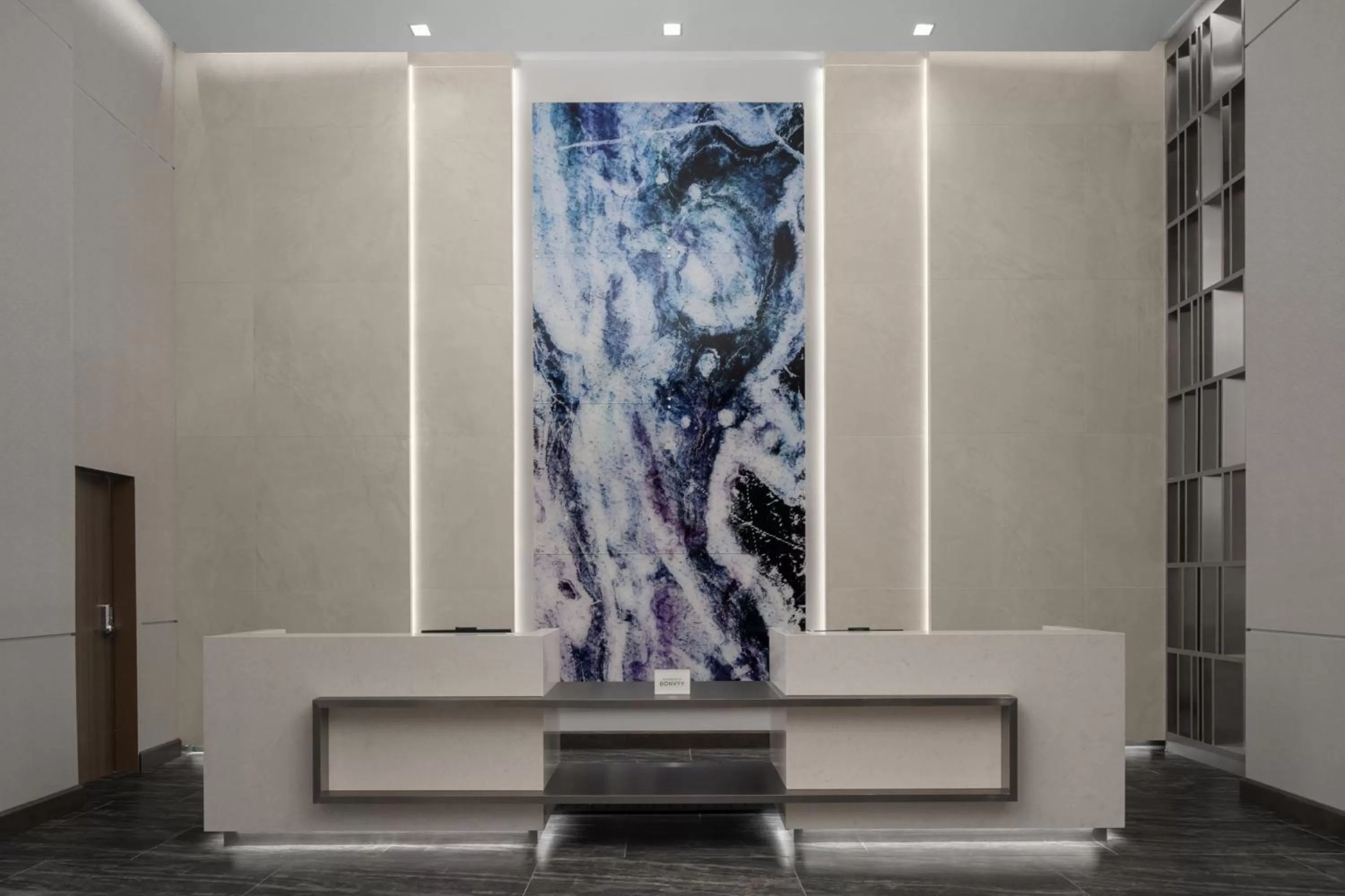 Lobby or reception in AC Hotel by Marriott Charlotte Ballantyne