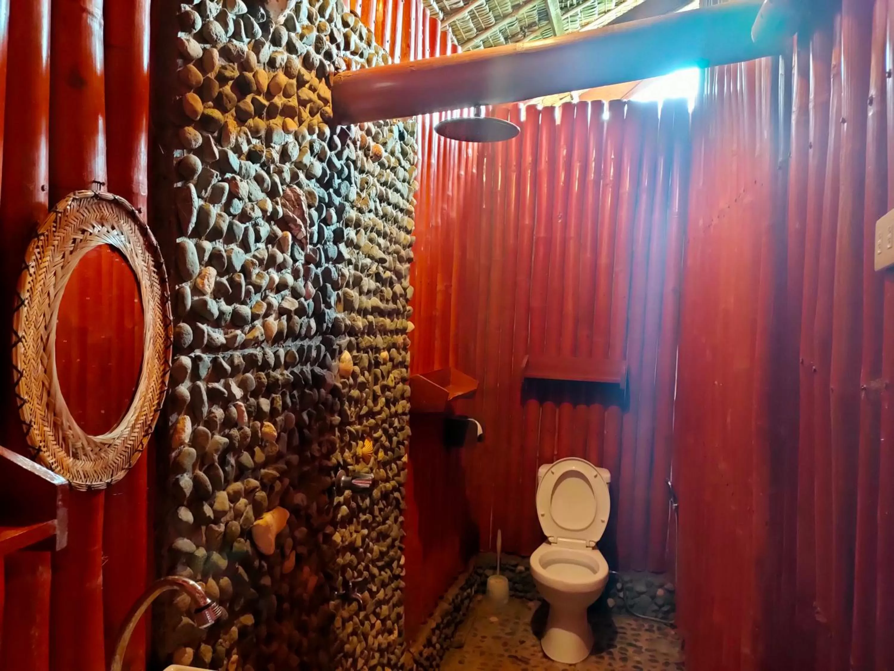 Bathroom in Emocion guesthouse