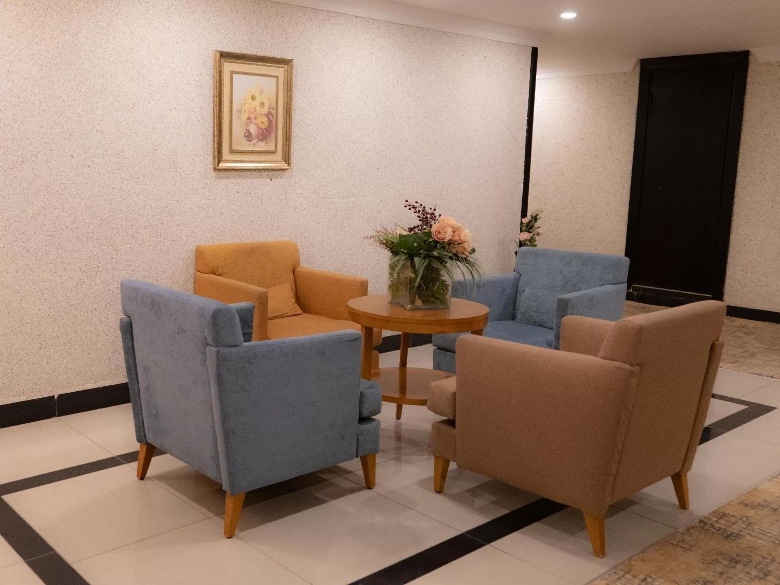 Seating area in Arena Space Hotel